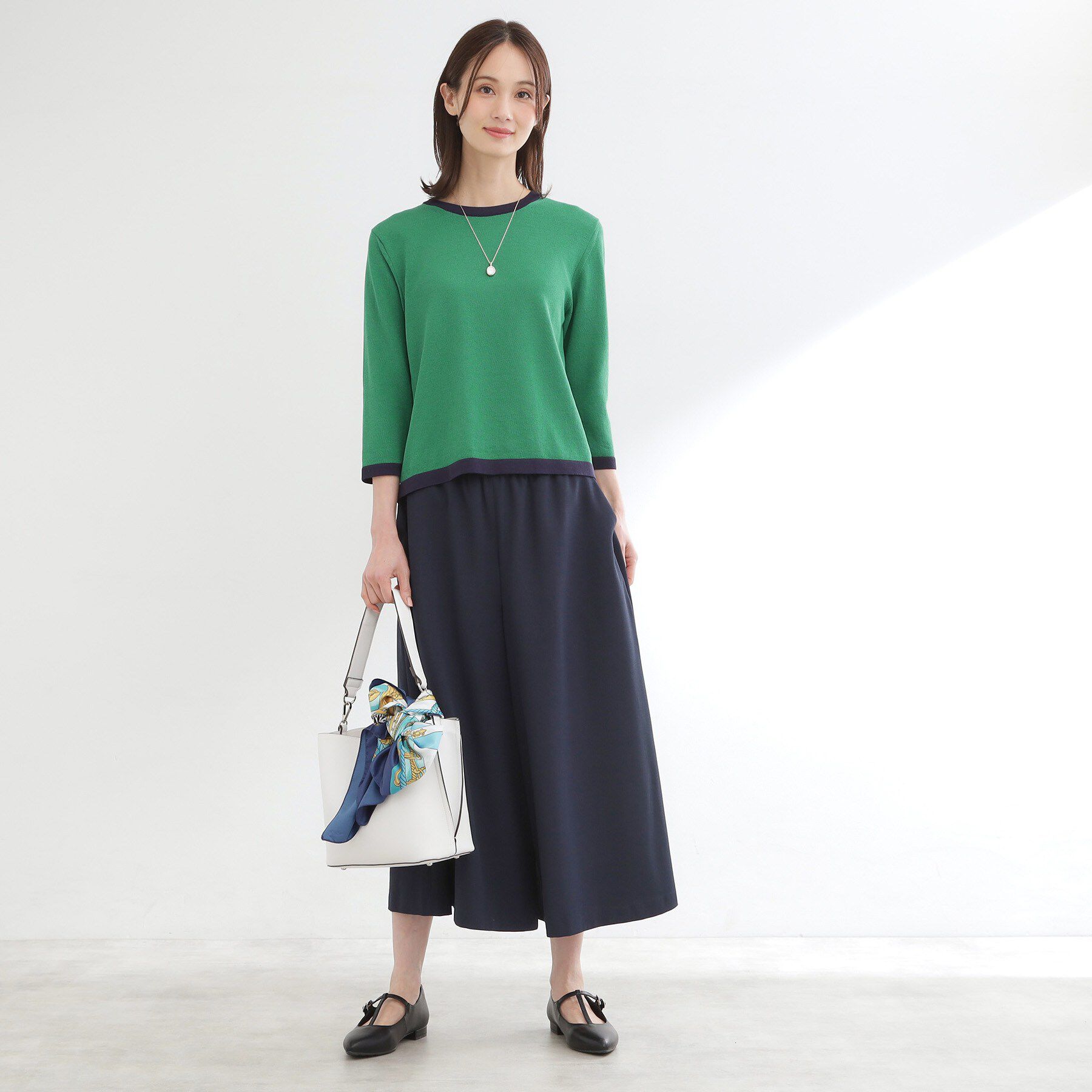 Reflect「【ウエスト総ゴム】リラクシーフレアスカーチョ」|その他|