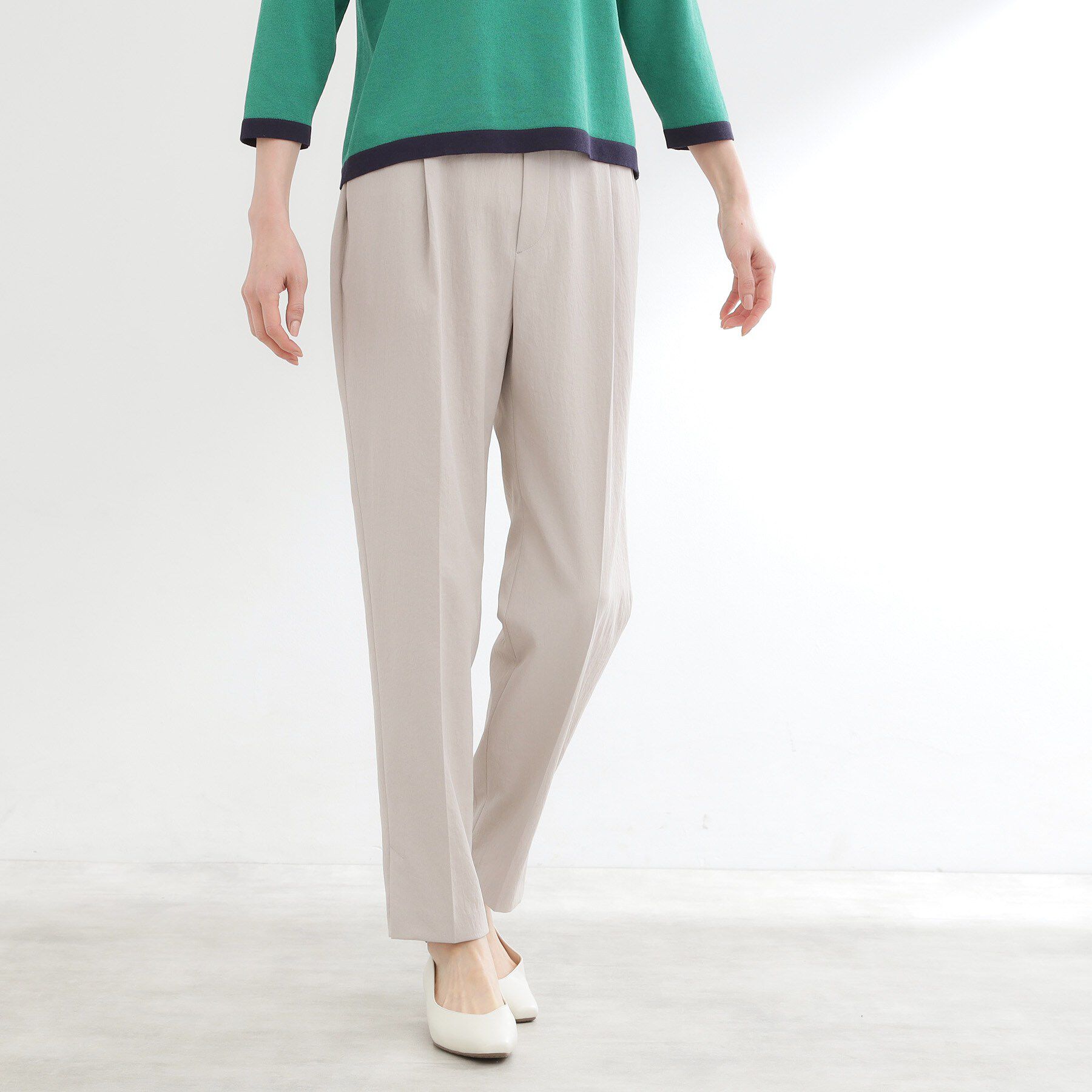 Reflect「【マシンウォッシュ可】センタープレスリラクシーイージーパンツ」|その他|