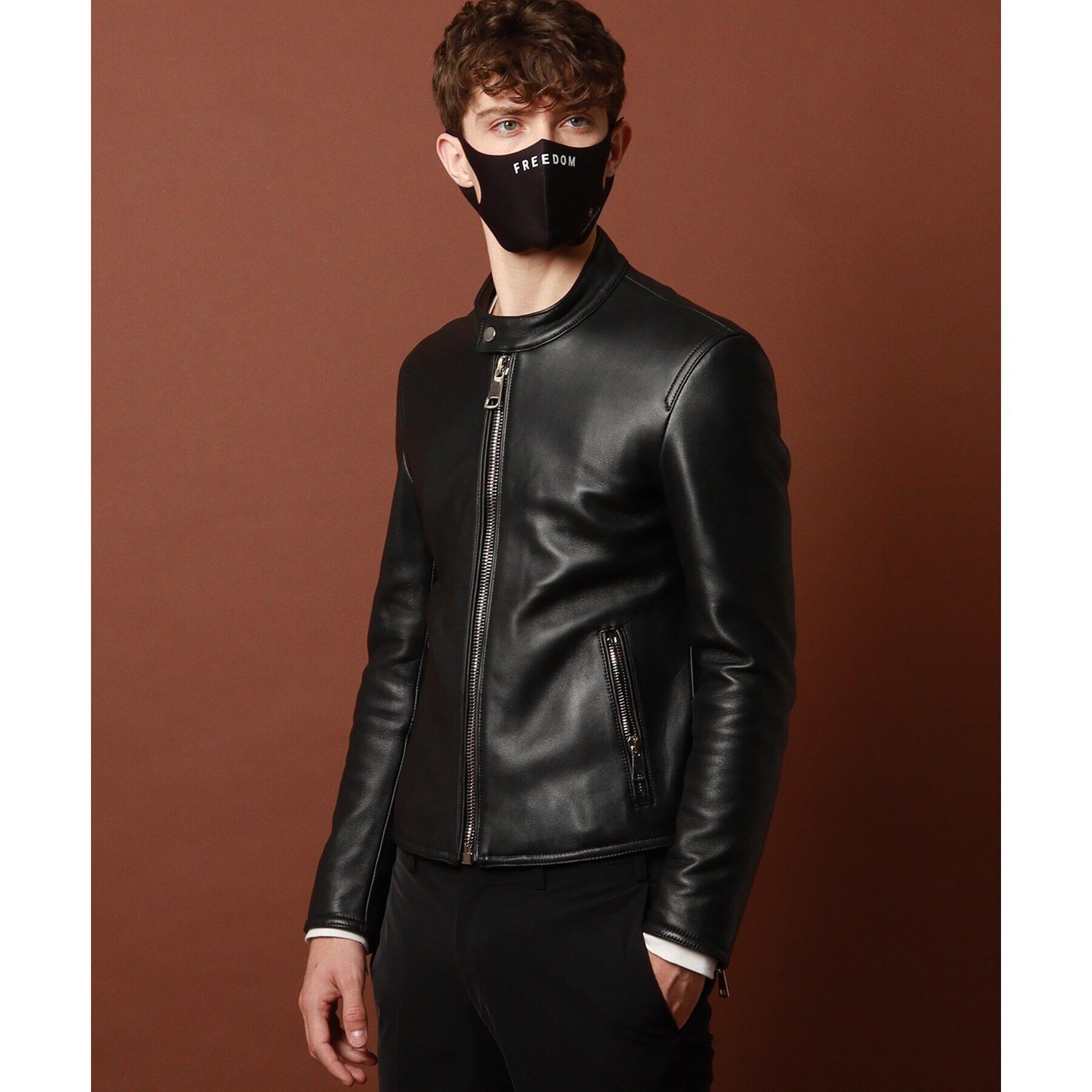 DRESSTERIOR「【干場義雅&times;DRESSTERIOR】レザーライダースジャケット」|ライダースジャケット|