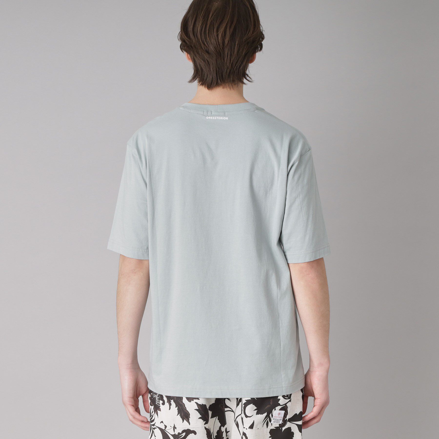 DRESSTERIOR「【接触冷感/UVカット】BACK BREEZE TECH ラビットポケTシャツ」|Tシャツ・カットソー|