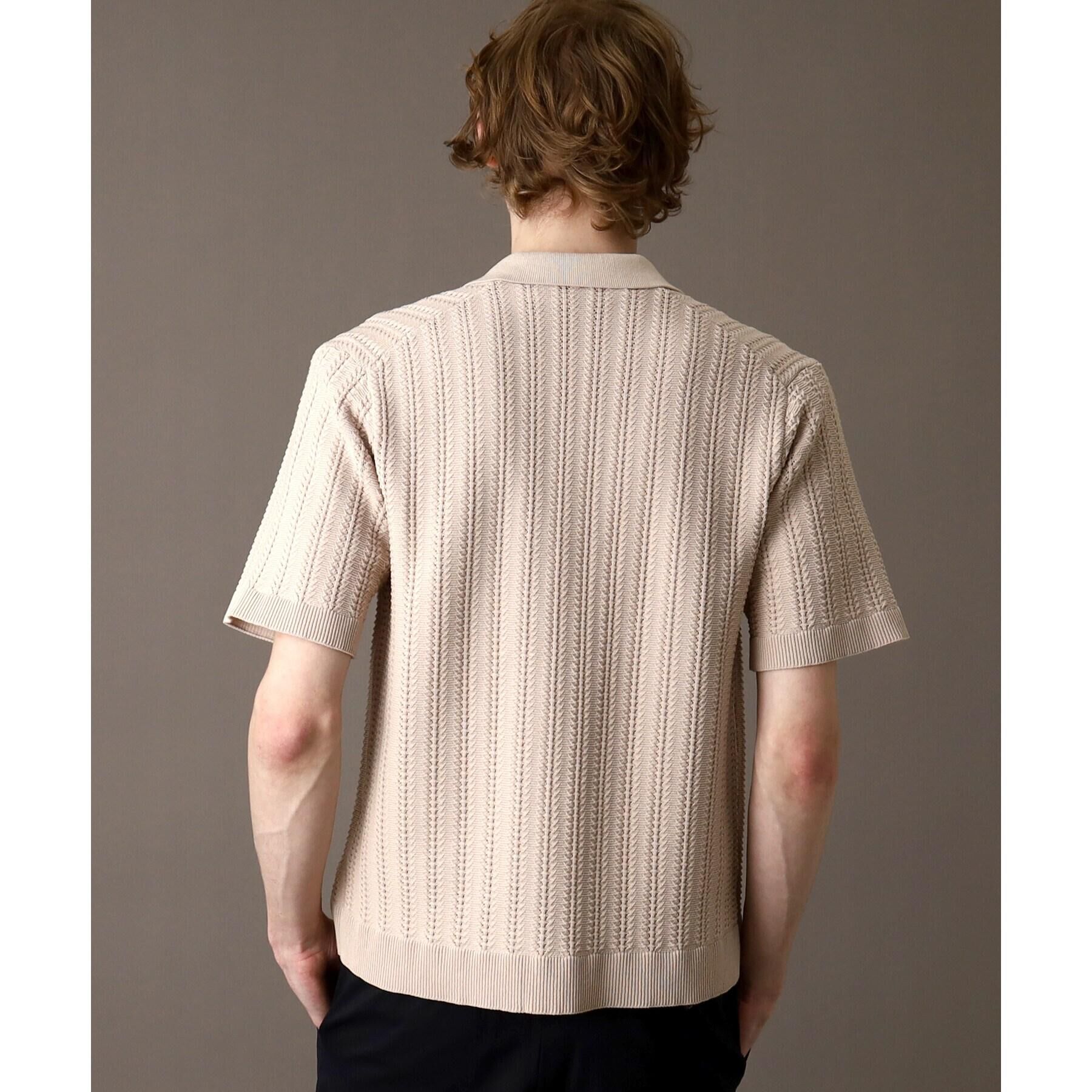 DRESSTERIOR「オーガニックコットン キューバニットシャツ」|ニット・セーター|