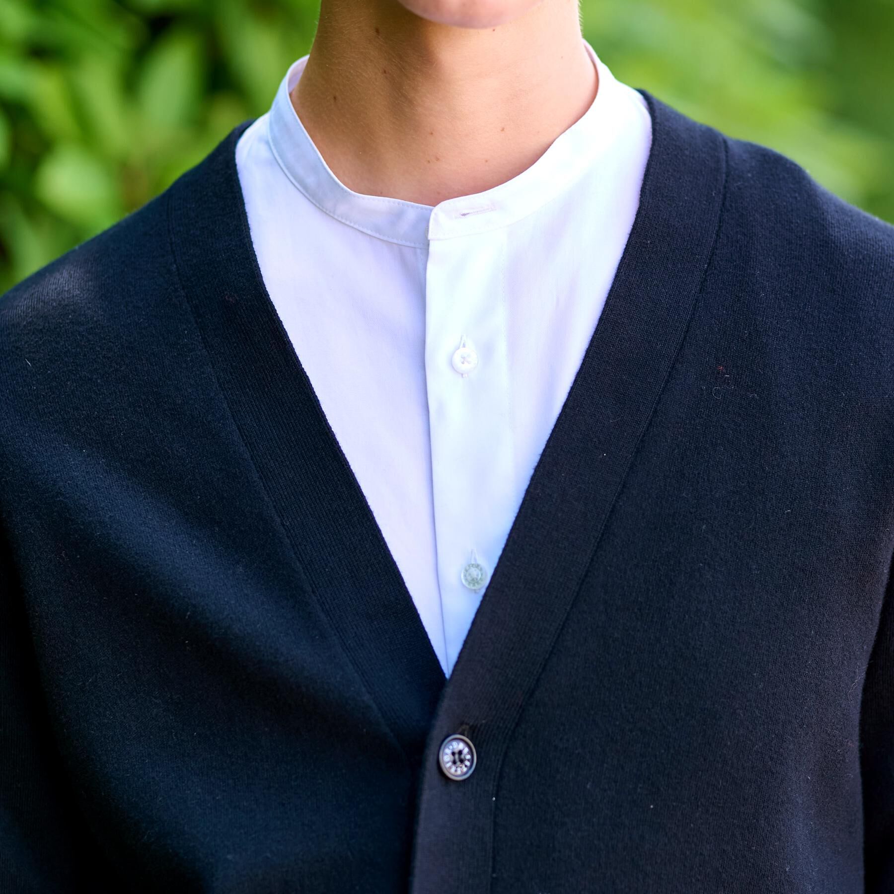 DRESSTERIOR「ウォッシャブル コットンカシミヤスムースカーディガン」|カーディガン|