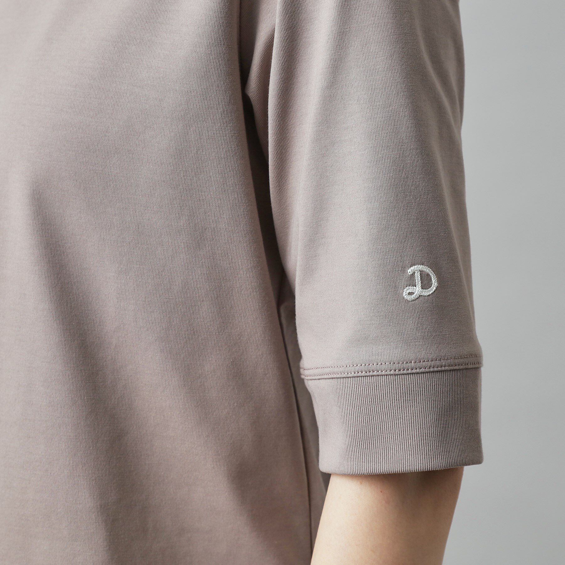 DRESSTERIOR「【洗える/五分丈】バックブリーズテック五分丈Tシャツ」|Tシャツ・カットソー|