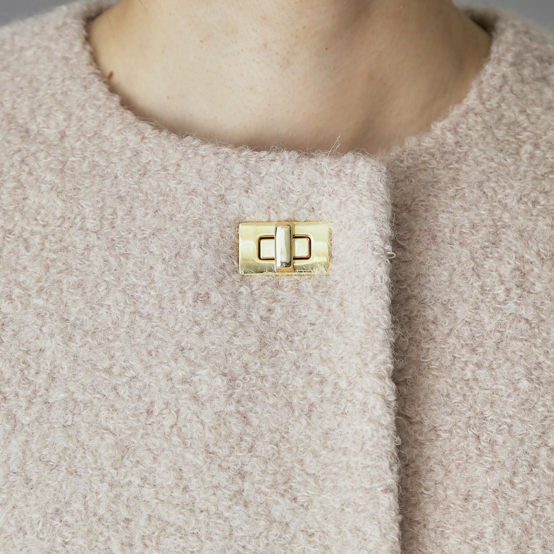 DRESSTERIOR「ループヤーンショートジャケット」|ノーカラーコート|