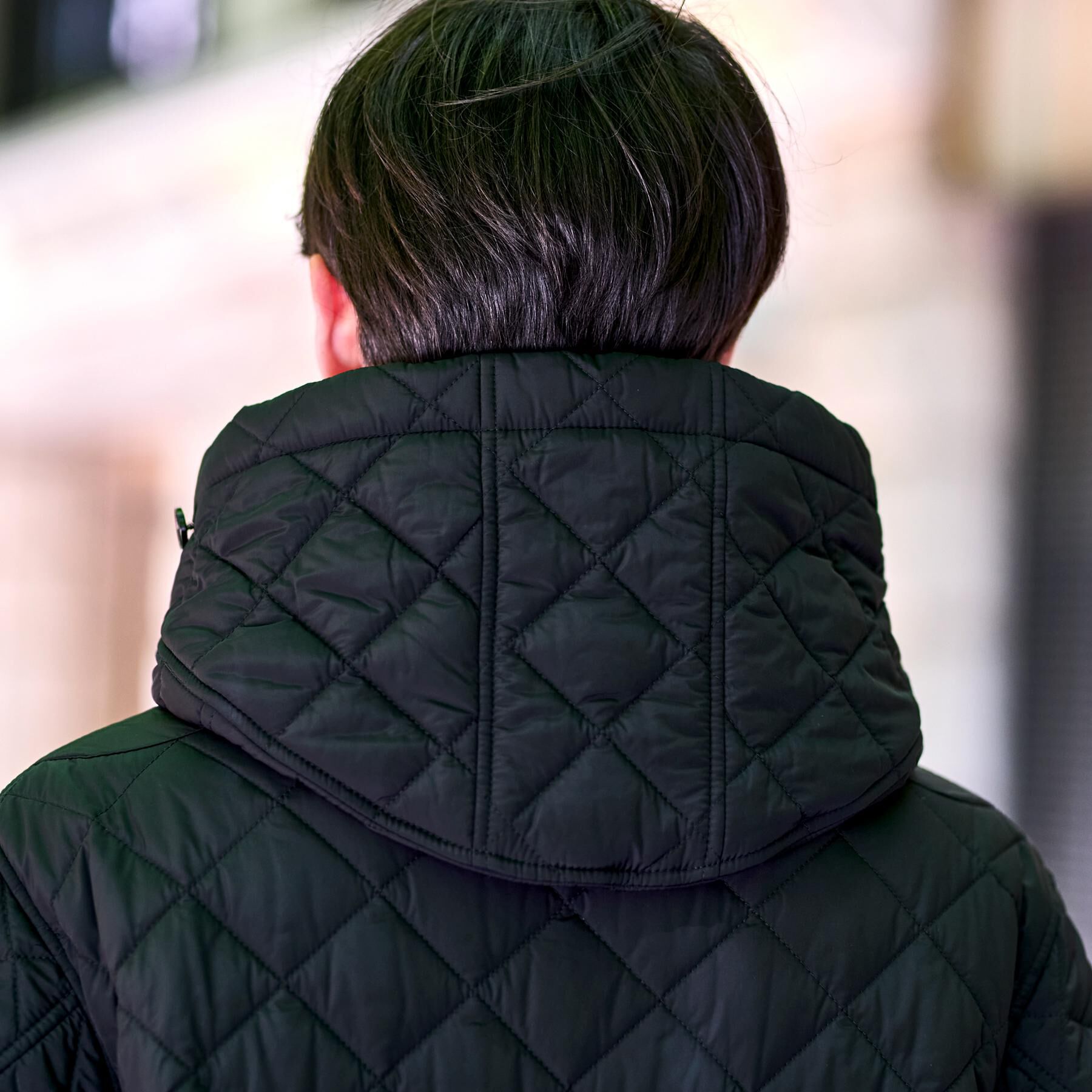 DRESSTERIOR「キルティング フーデット コート」|ダウン|