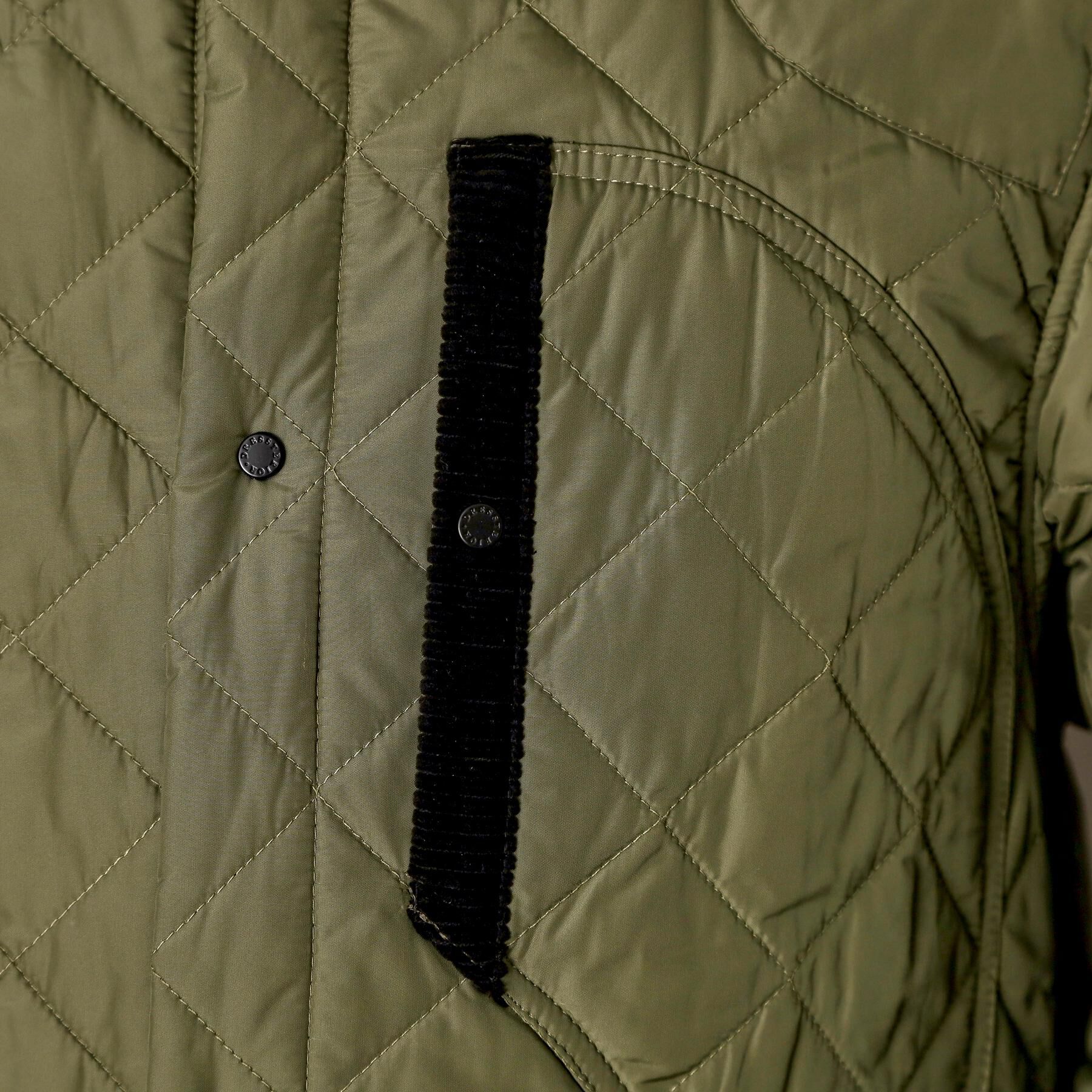 DRESSTERIOR「キルティング フーデット コート」|ダウン|