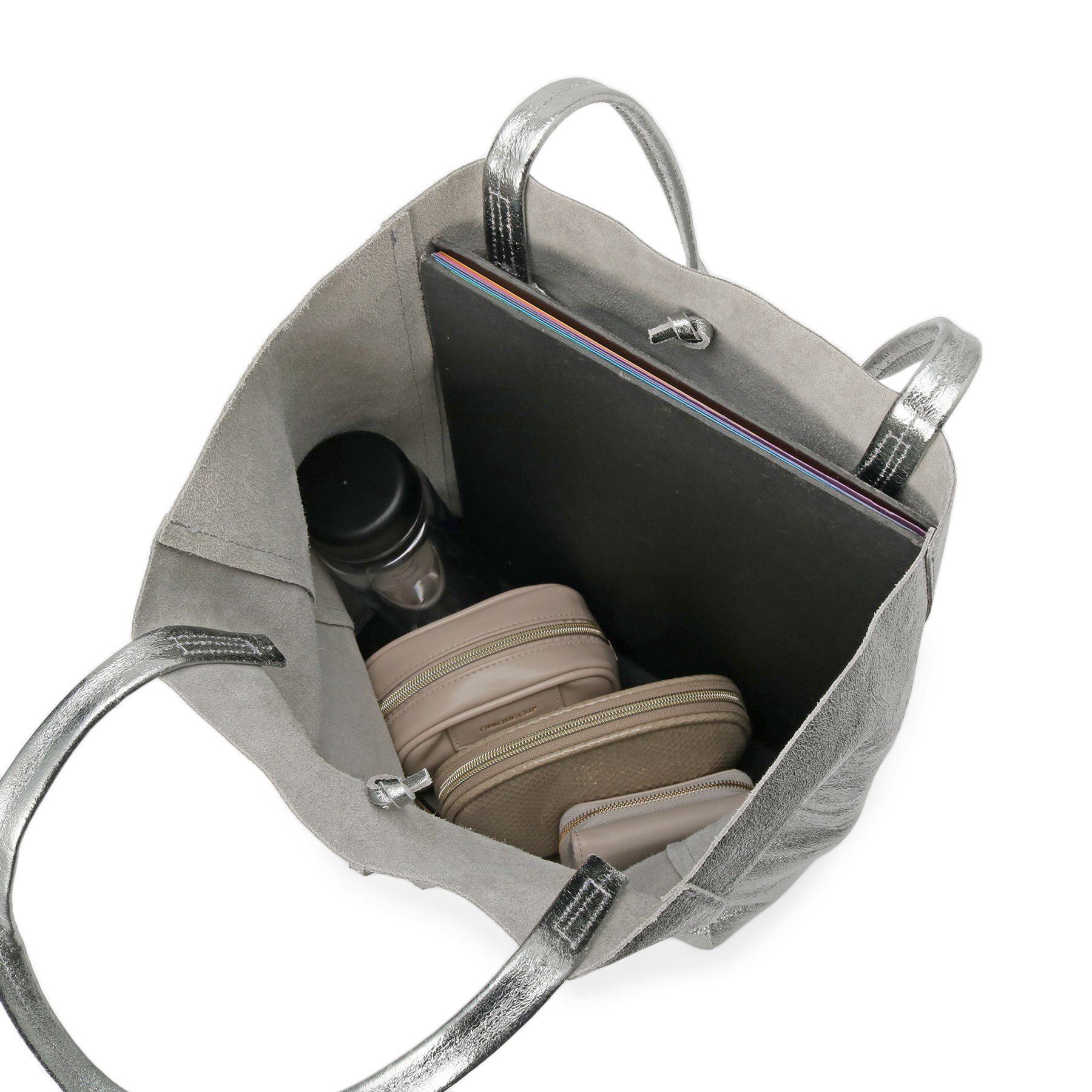 DRESSTERIOR「MILOS（ミロス）メタリックラミネートトートバッグ」|トートバッグ|