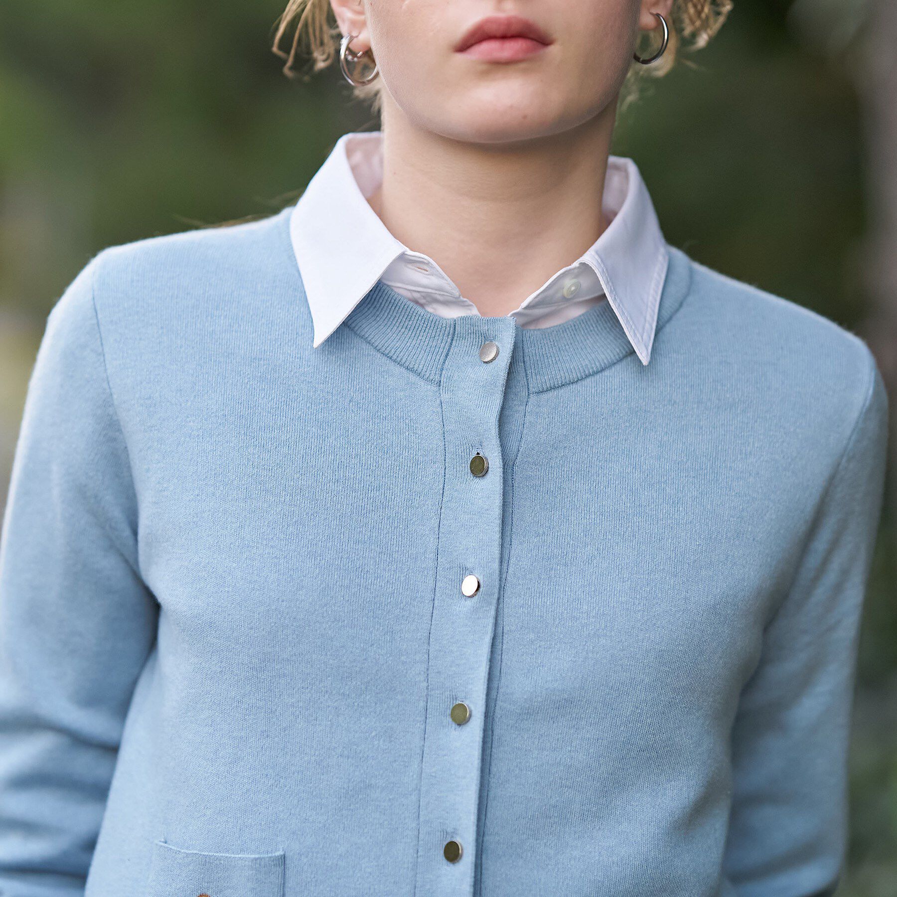 DRESSTERIOR「ウォッシャブルコットンカシミヤカーディガン」|カーディガン|