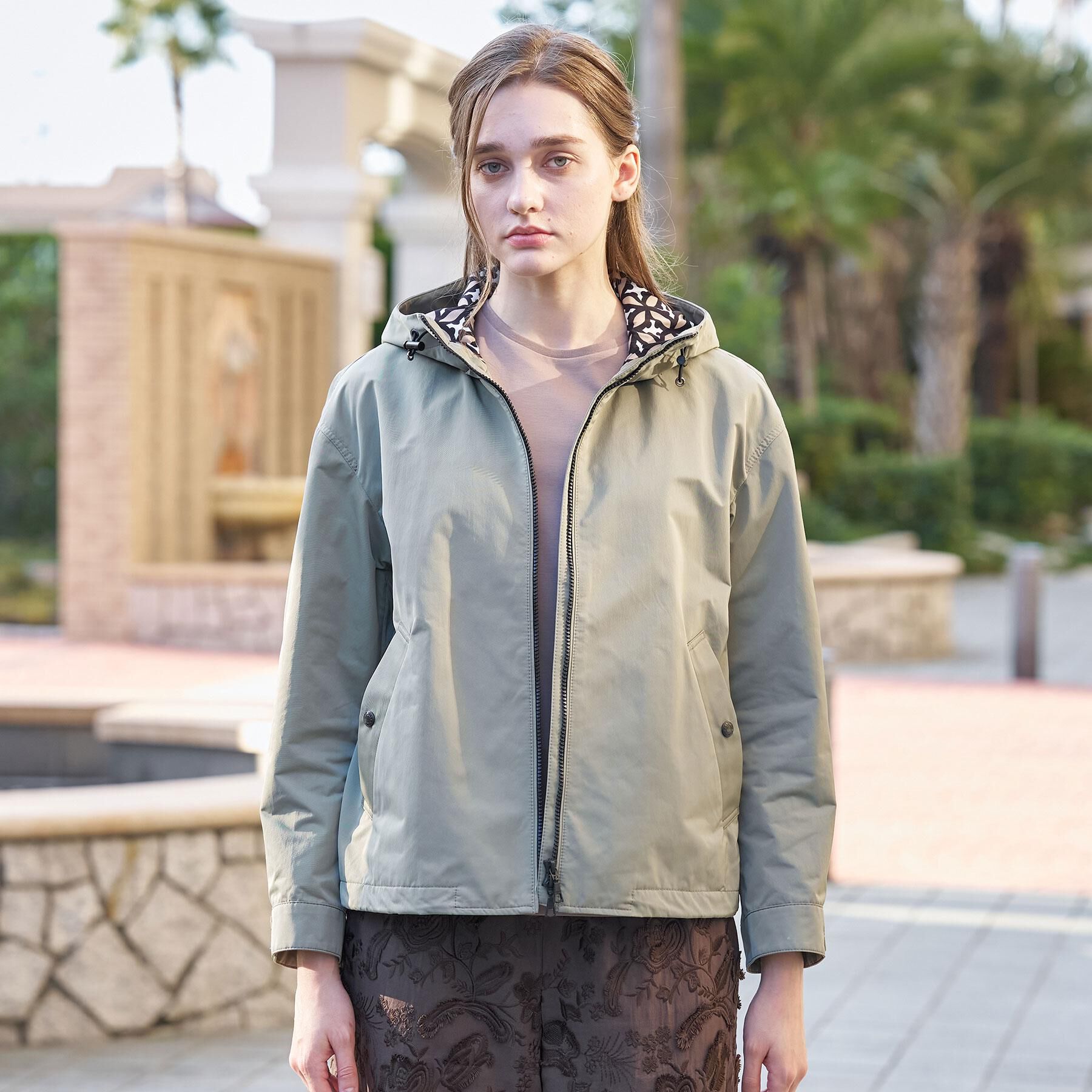 DRESSTERIOR「【ウォッシャブル/撥水素材】撥水ツイル マウンテンパーカー」|ブルゾン・スタジャン|