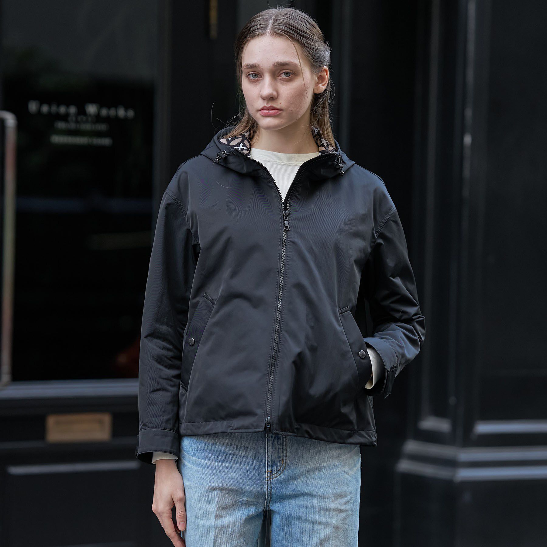 DRESSTERIOR「【ウォッシャブル/撥水素材】撥水ツイル マウンテンパーカー」|ブルゾン・スタジャン|