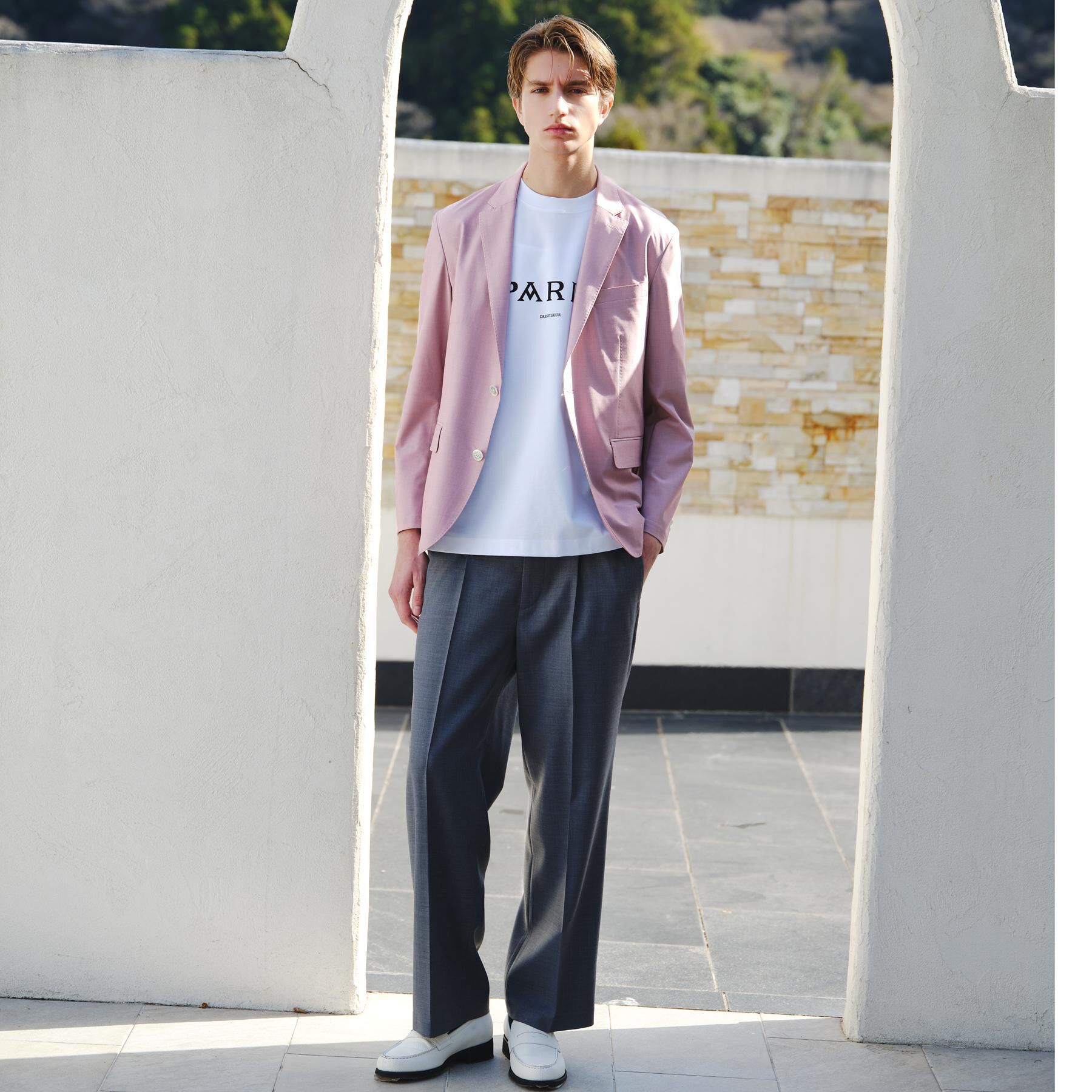 DRESSTERIOR「【セットアップ可/MonoMax4月号掲載/Safari5月号掲載】CARREMAN ストレッチジャ」|テーラードジャケット|