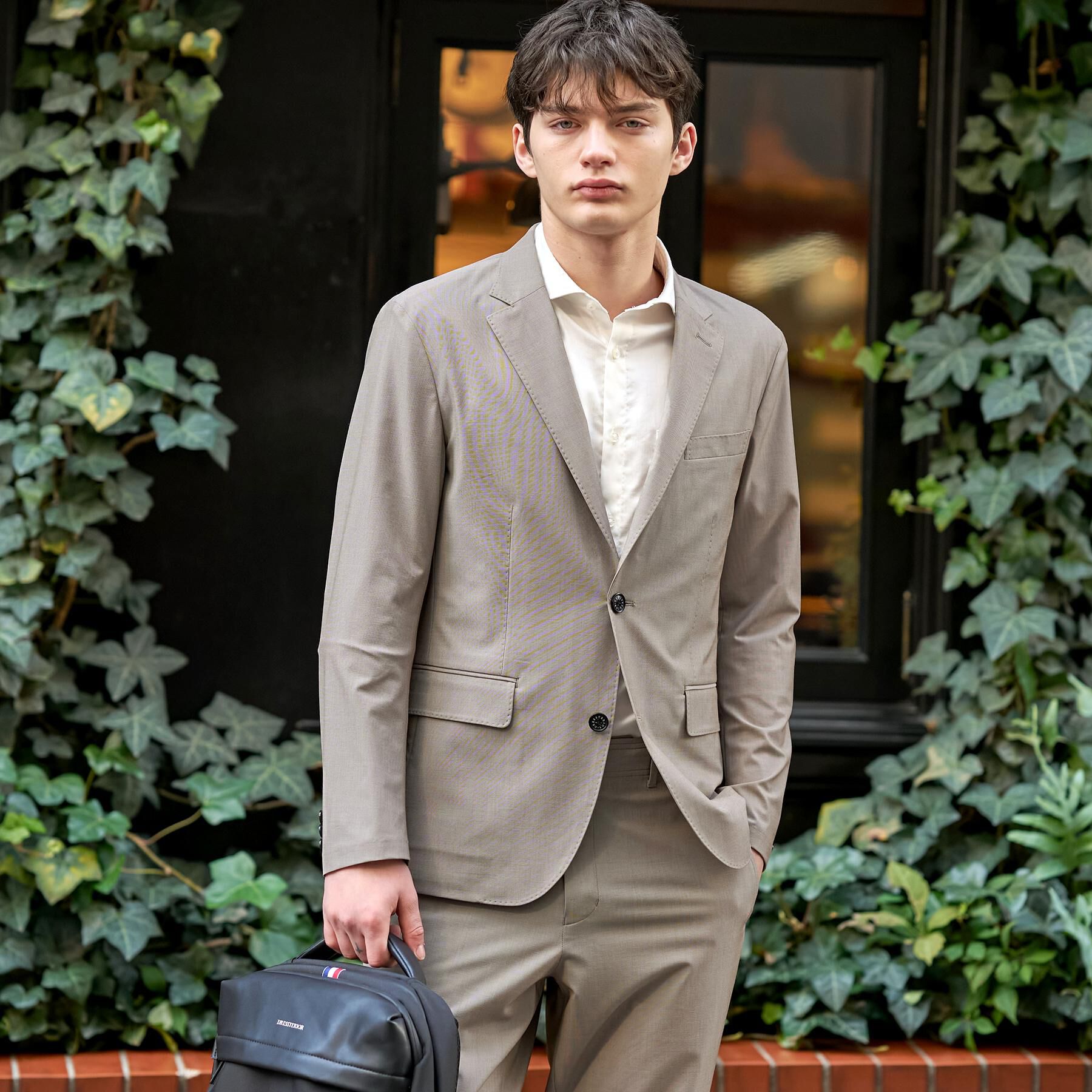 DRESSTERIOR「【セットアップ可/MonoMax4月号掲載/Safari5月号掲載】CARREMAN ストレッチジャ」|テーラードジャケット|