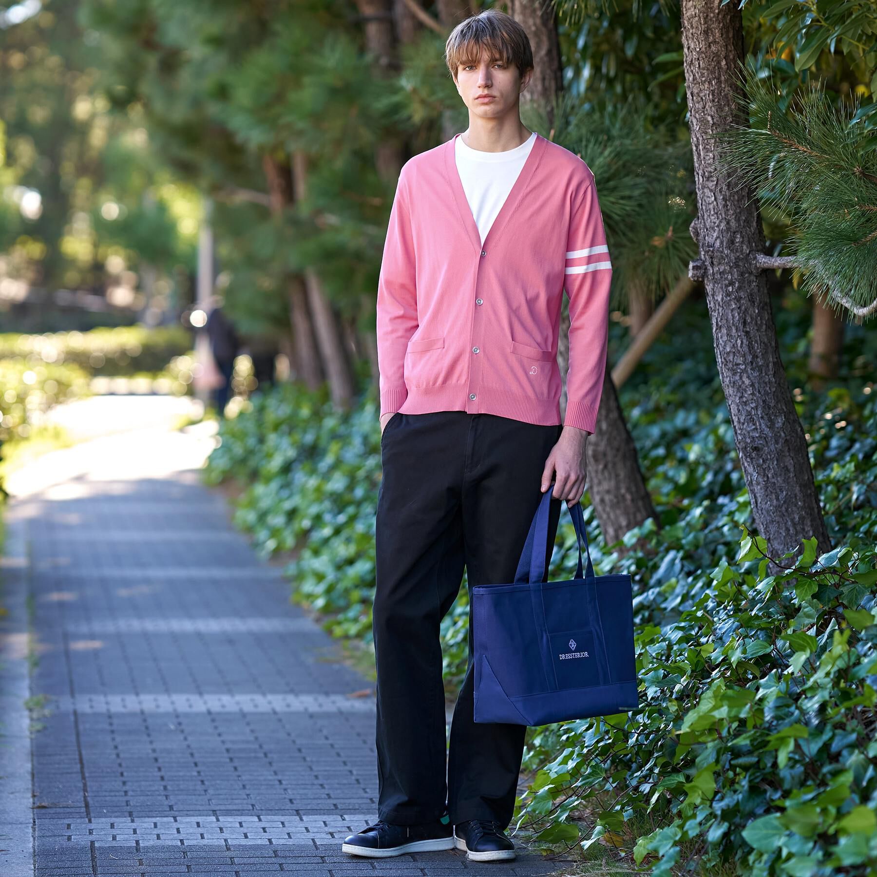 DRESSTERIOR「【ウォッシャブル】コットンシルク ニットカーディガン」|カーディガン|