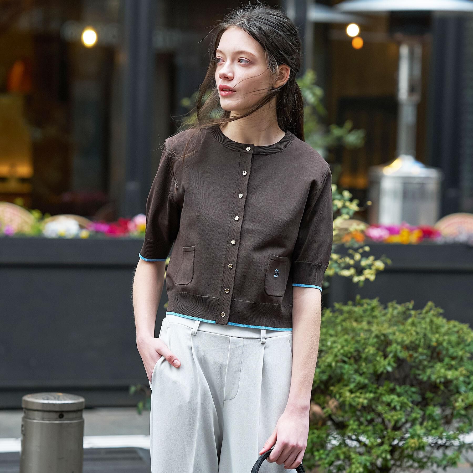 DRESSTERIOR「【UVカット/ウォッシャブル】クールタッチ ニットカーディガン」|カーディガン|