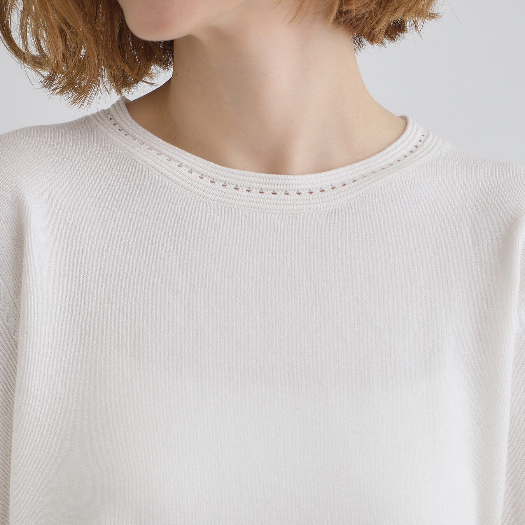 grove「袖コード刺繍ニットプルオーバー」|ニット・セーター|