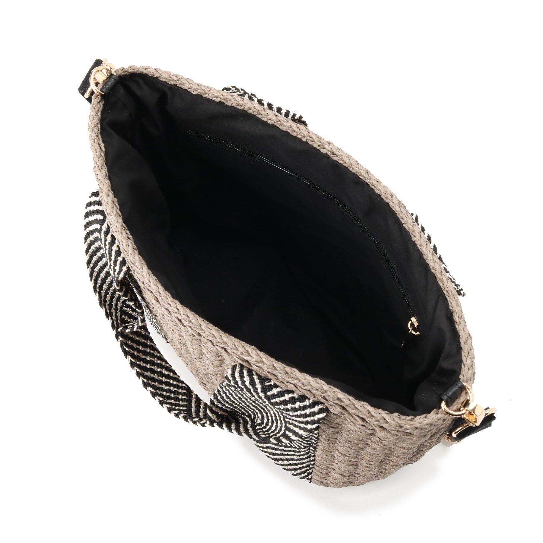 grove「ペーパー巾着コードラメ2WAYトート」|トートバッグ|