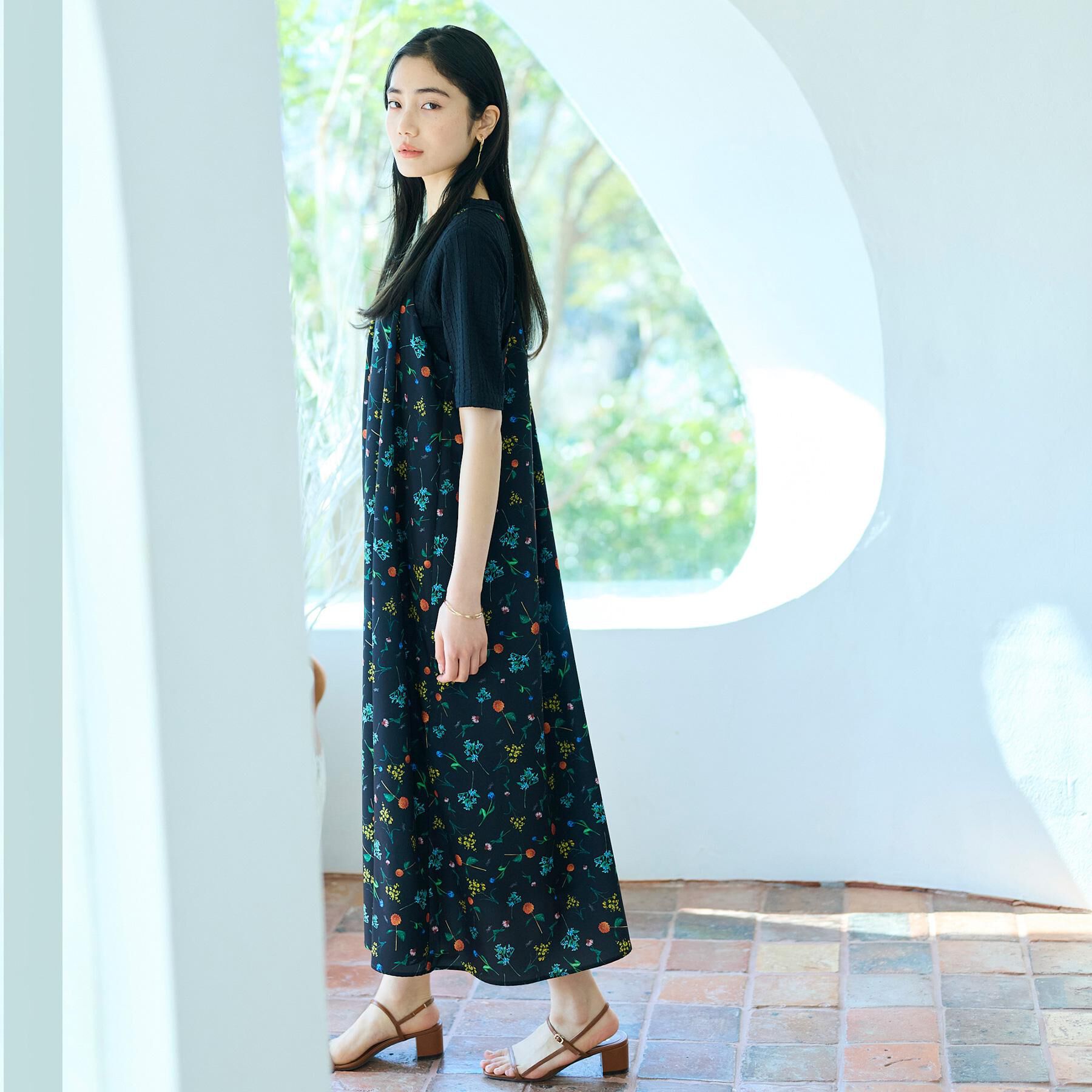 grove「【コラボITEM】DILIGENCE PARLOUR キャミワンピース」|ワンピース|