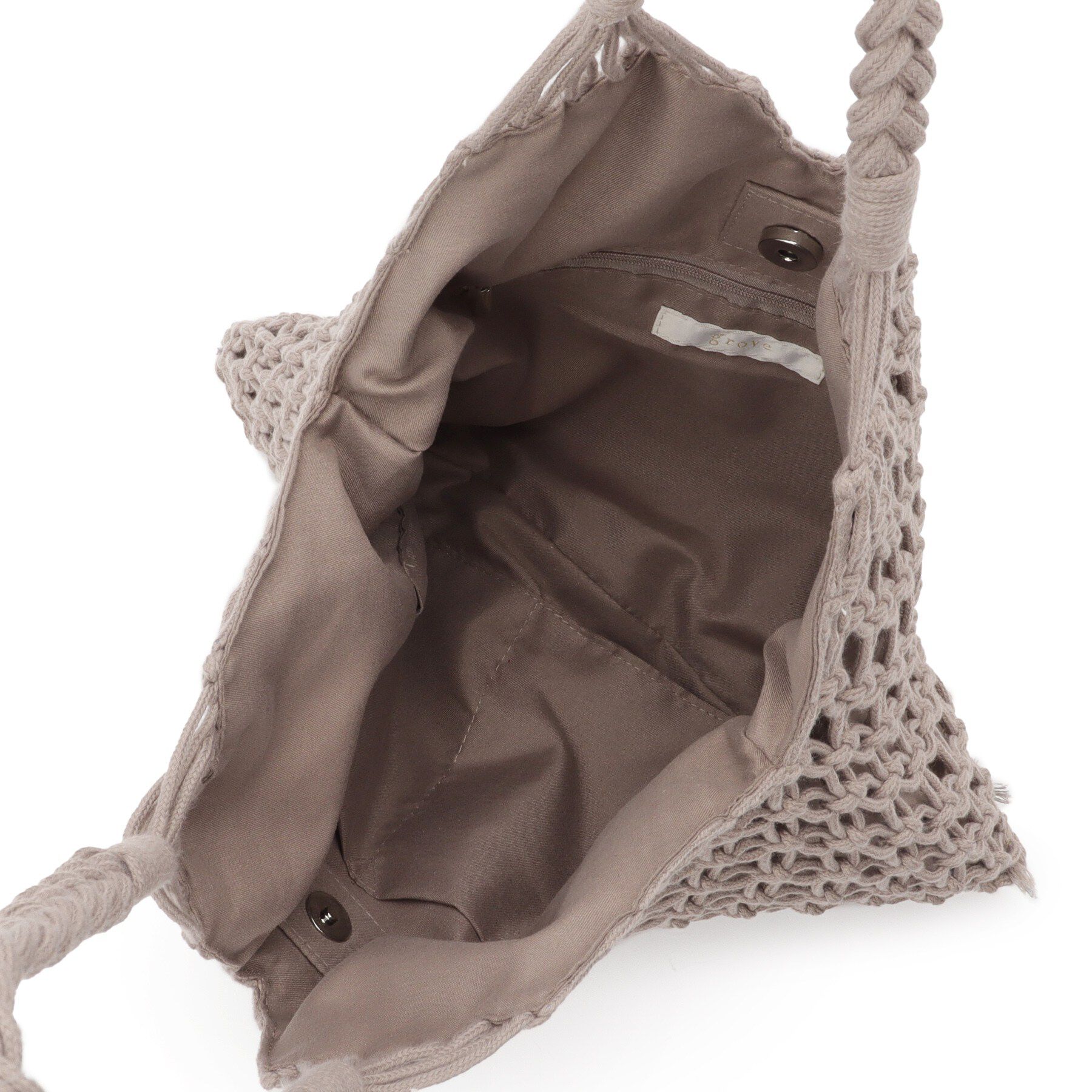 grove「マクラメトート」|トートバッグ|