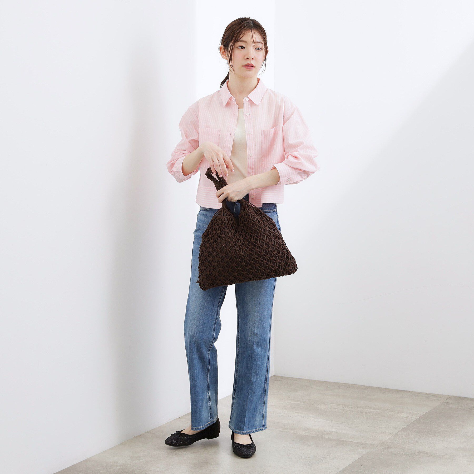 grove「マクラメトート」|トートバッグ|