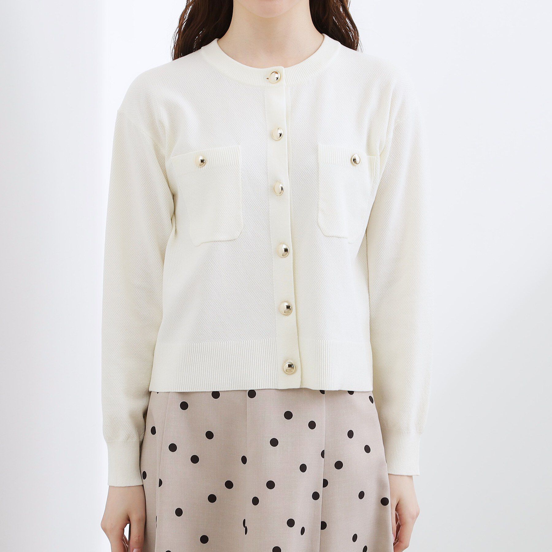 grove「【貴島明日香さん着用】フロントポケットカーディガン」|カーディガン|