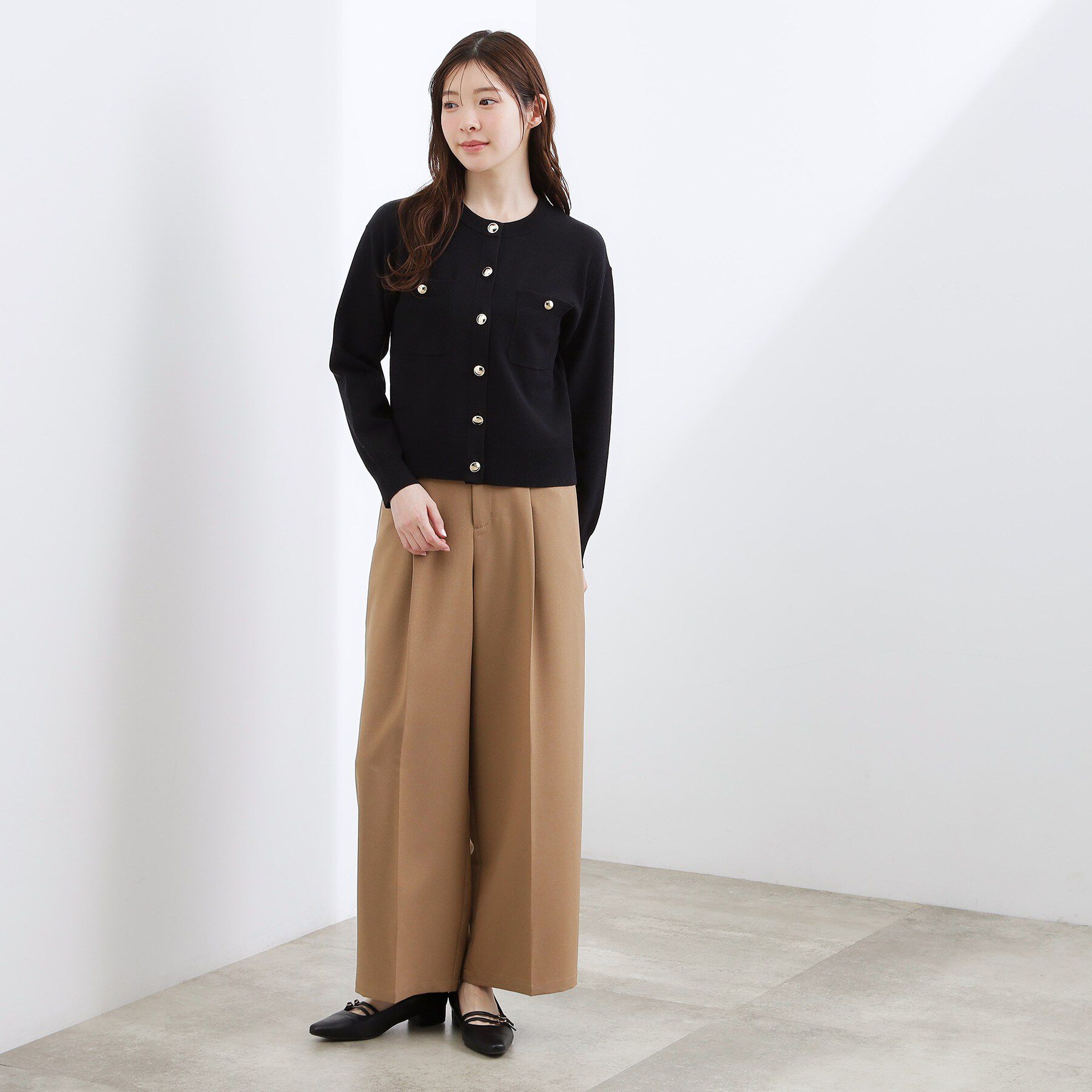 grove「【貴島明日香さん着用】フロントポケットカーディガン」|カーディガン|