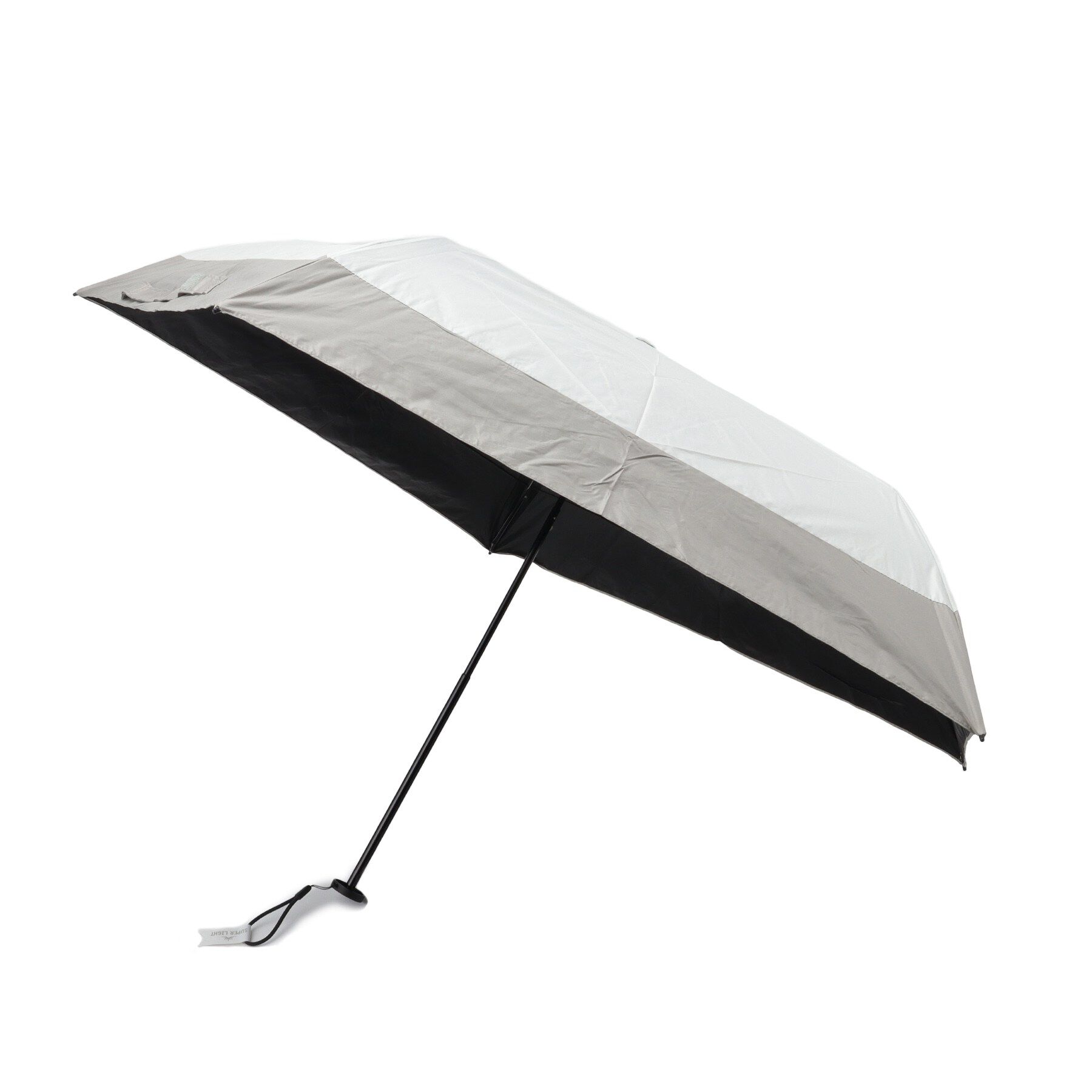 grove「PUスパーライト／バイカラーミニ【軽量・晴雨兼用】」|傘|アイボリー(004)