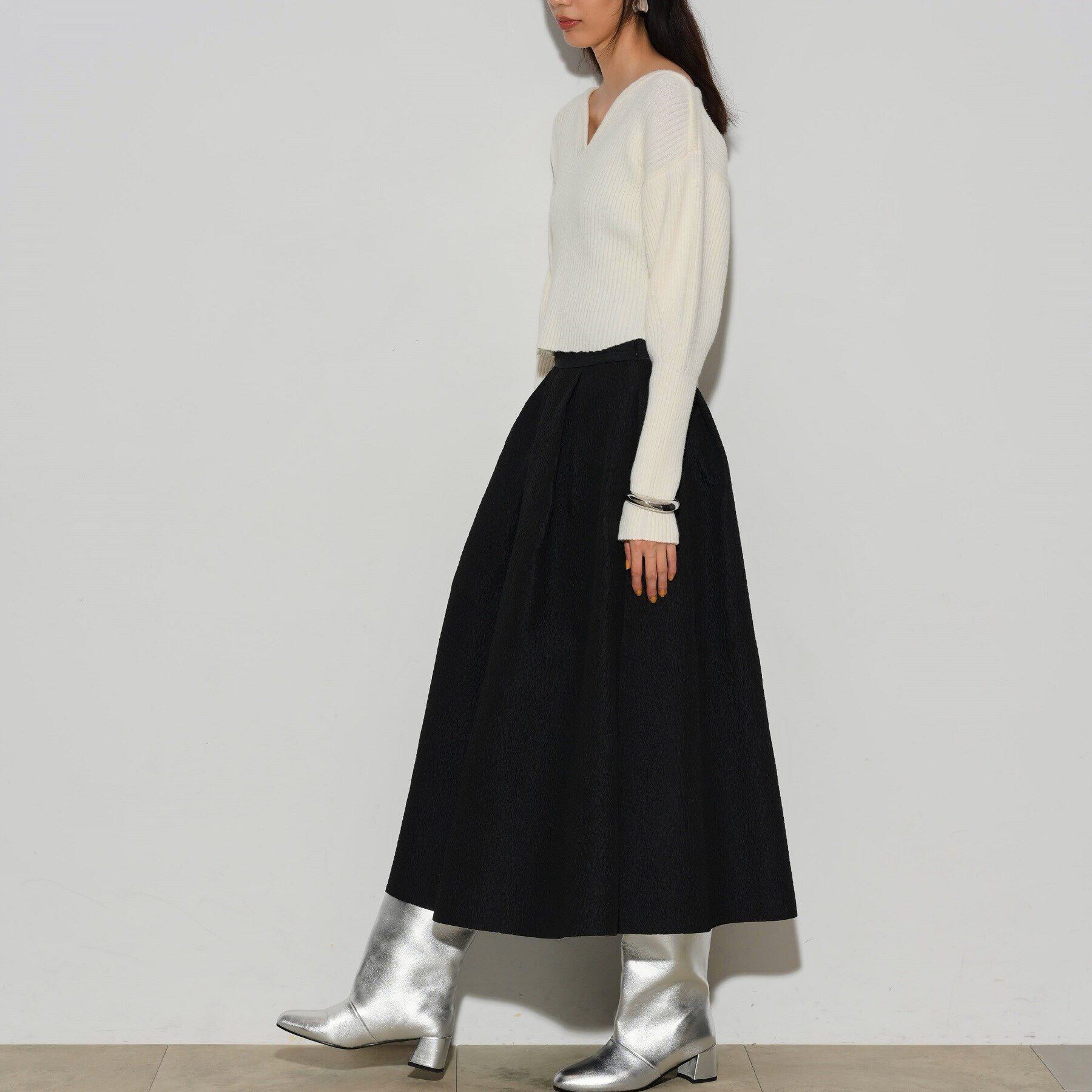 GALLEST「フクレジャカードタックスカート」|スカート|