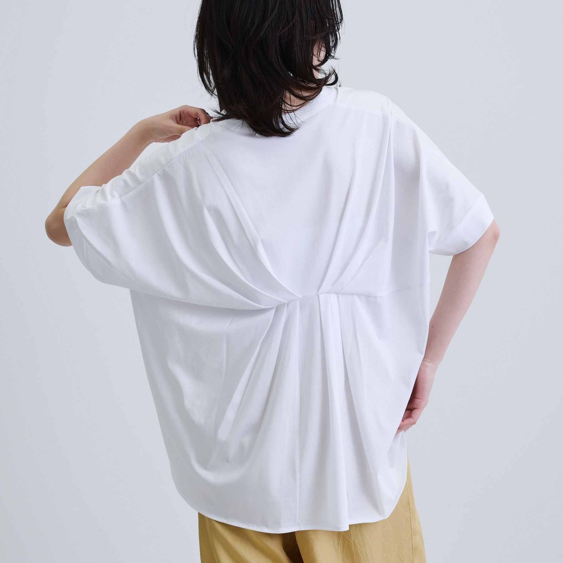 GALLEST「ギャザーポンチョカットソー」|Tシャツ・カットソー|