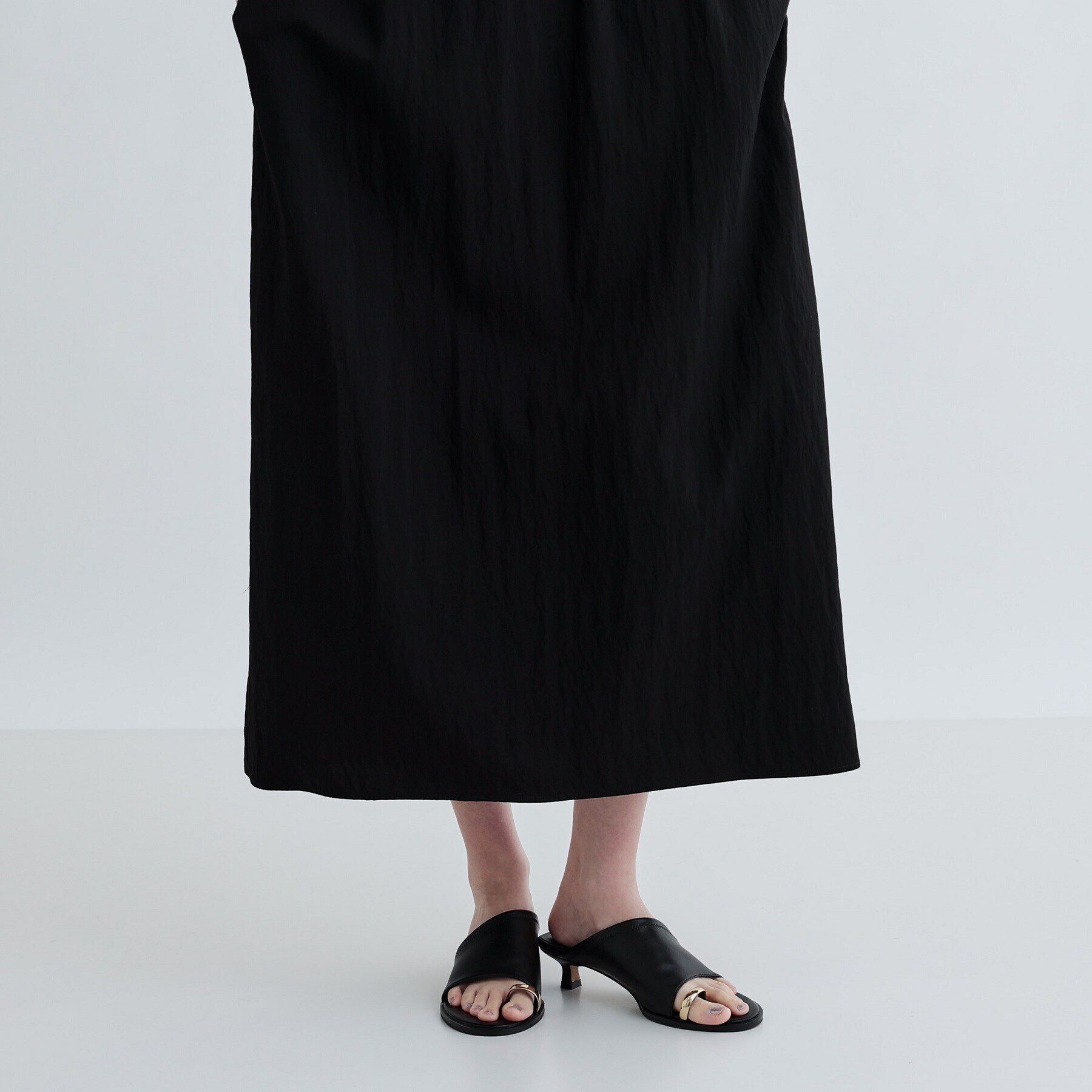 GALLEST「ソフトチュールスリーブ切替ワンピース」|ワンピース|