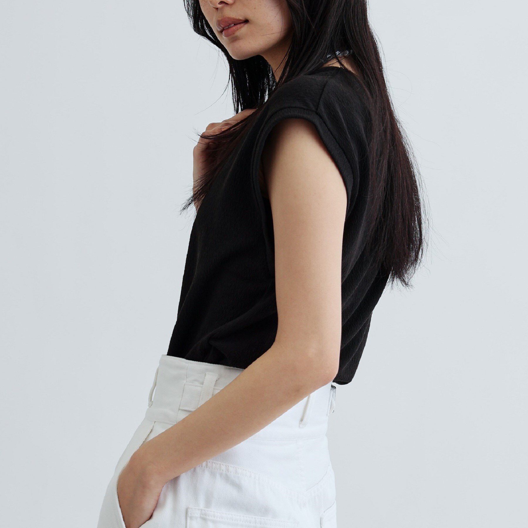 GALLEST「【再入荷】バックシャンノースリTシャツ」|Tシャツ・カットソー|