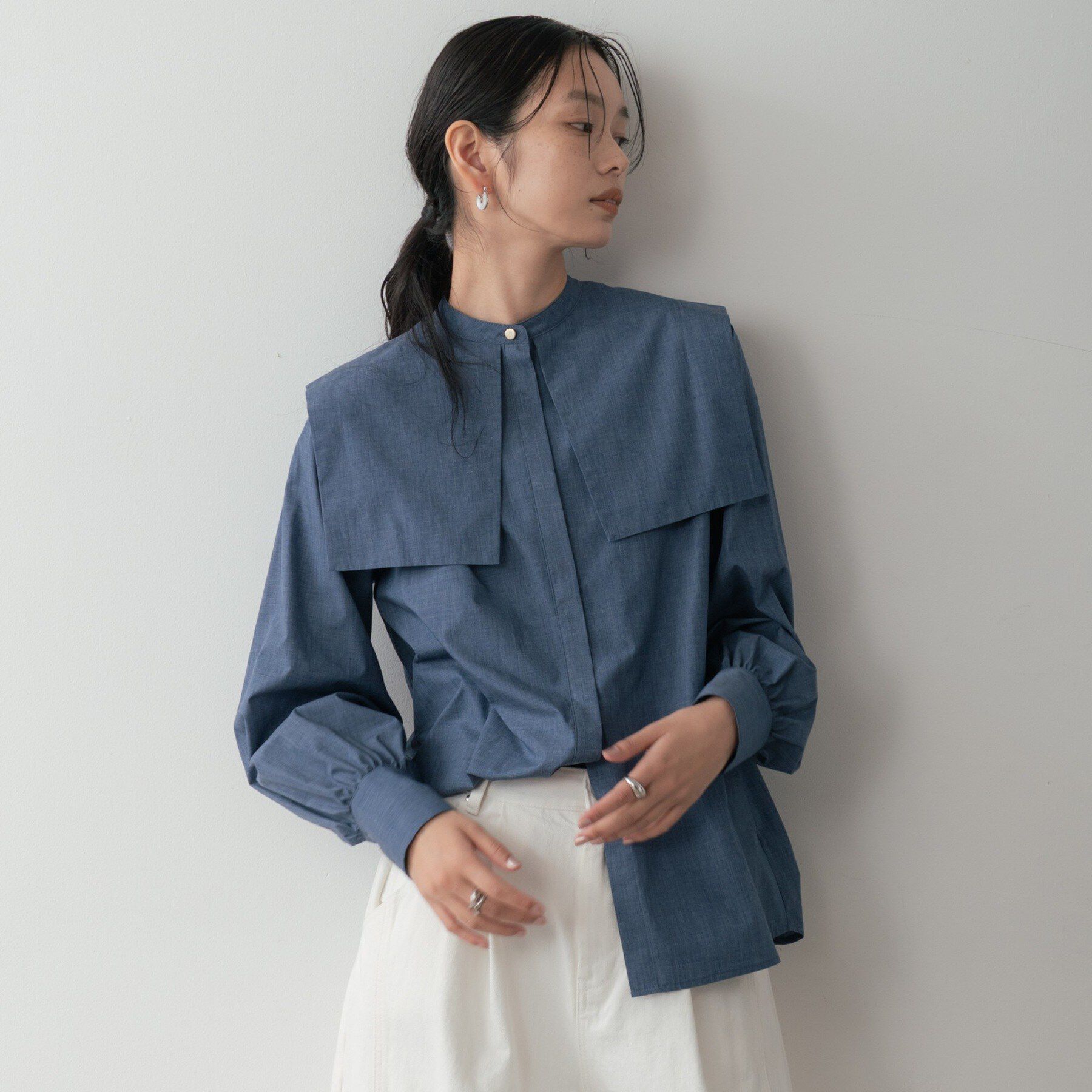 GALLEST「ビッグカラーシャツ」|シャツ・ブラウス|