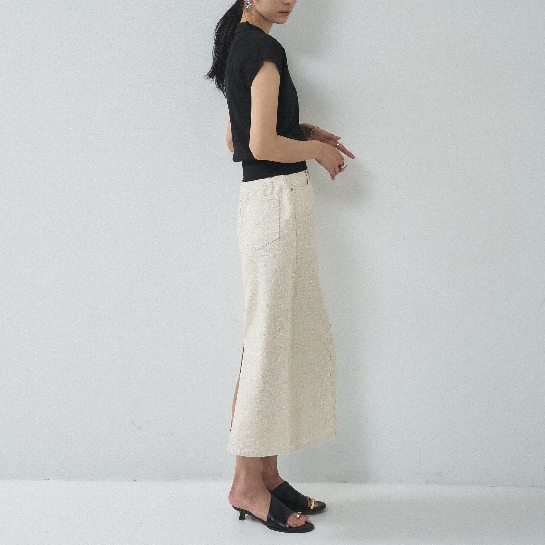 GALLEST「グレイニーコットンタイトスカート」|スカート|