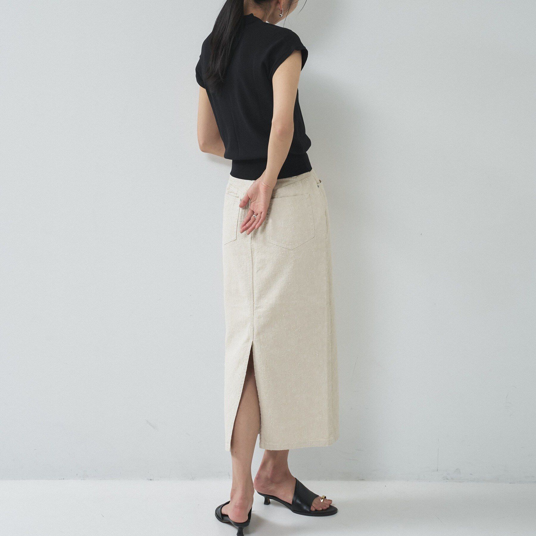 GALLEST「グレイニーコットンタイトスカート」|スカート|