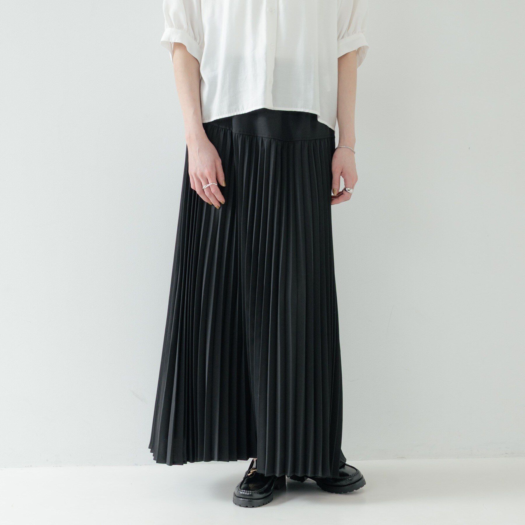 GALLEST「プリーツロングスカート」|スカート|