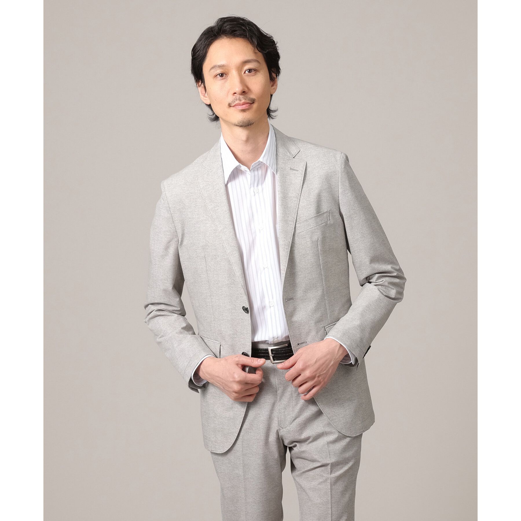 TAKEO KIKUCHI「【抗菌防臭】COOL DOTS（R）ドビープリント ジャケット」|テーラードジャケット|