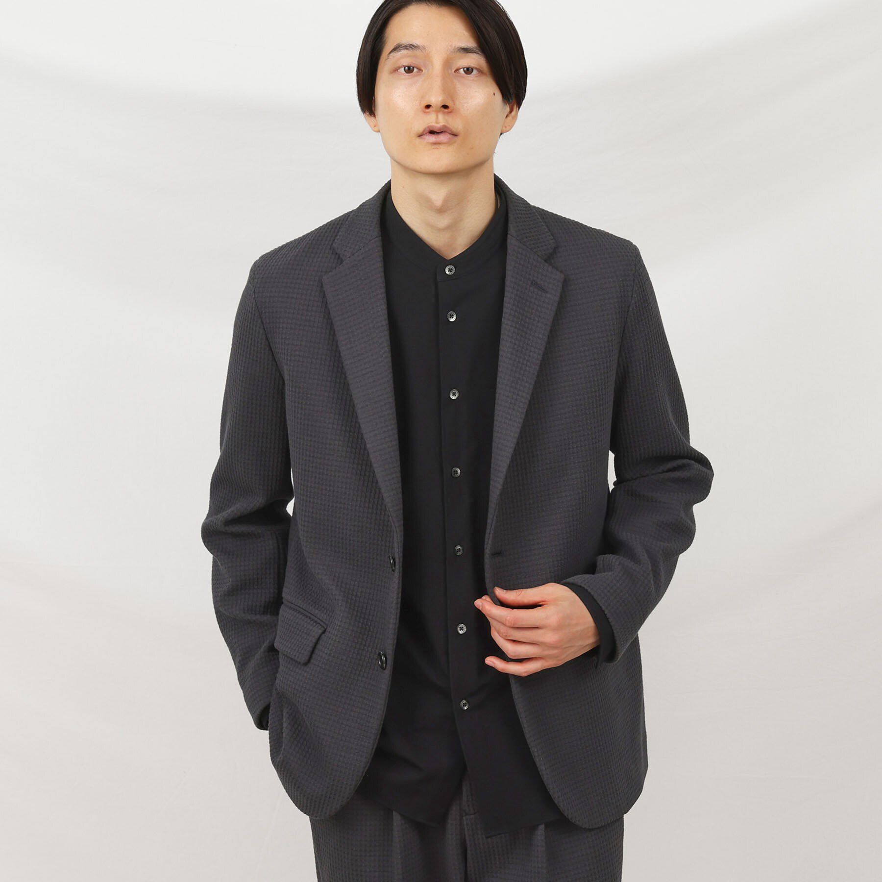 TAKEO KIKUCHI「【抗菌防臭】クロスウィーブ ジャケット」|テーラードジャケット|