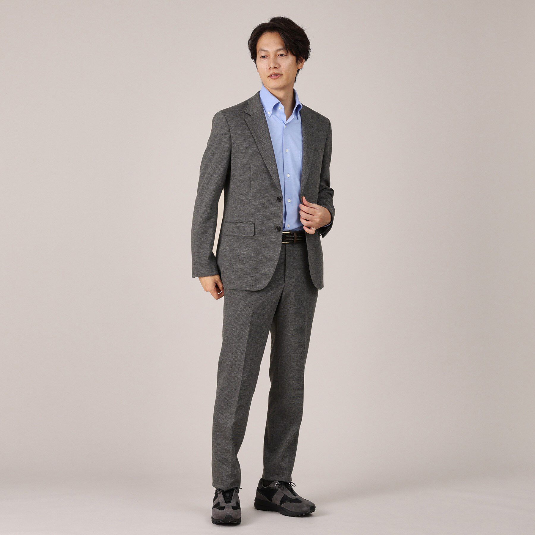 TAKEO KIKUCHI「メランジ ハニカム ストレッチ パンツ」|その他|