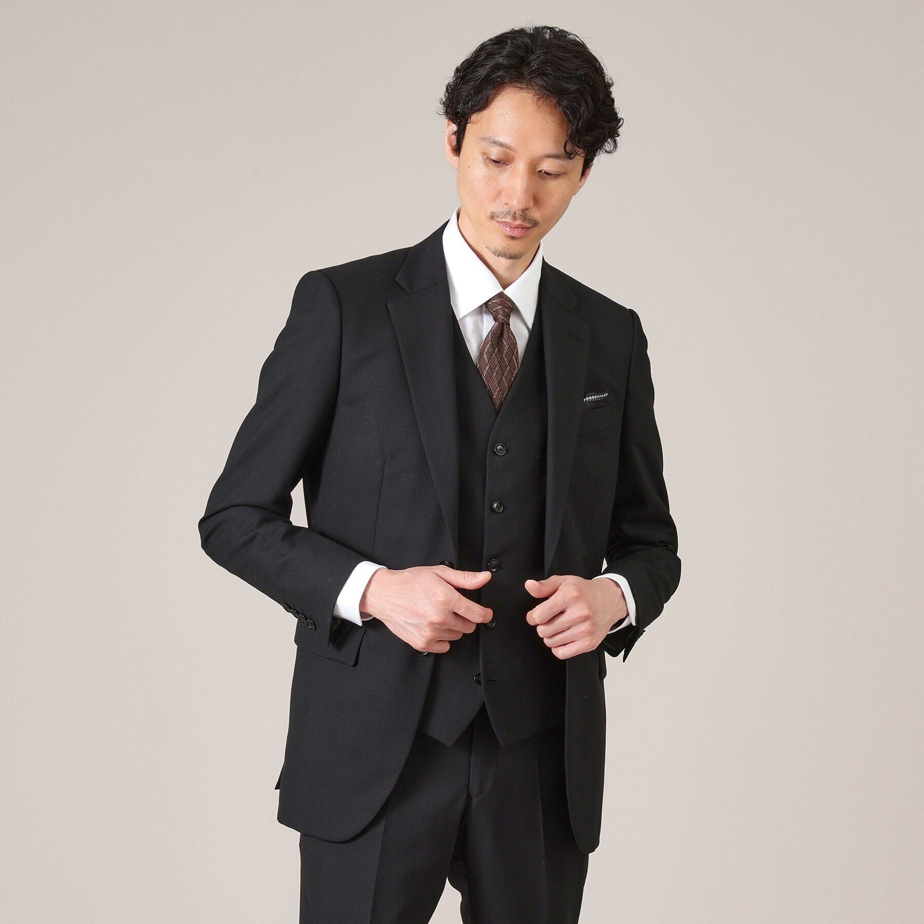 TAKEO KIKUCHI「【THE FLAGSHIP】シャドー番千鳥 グレンチェック スーツ」|スーツ|