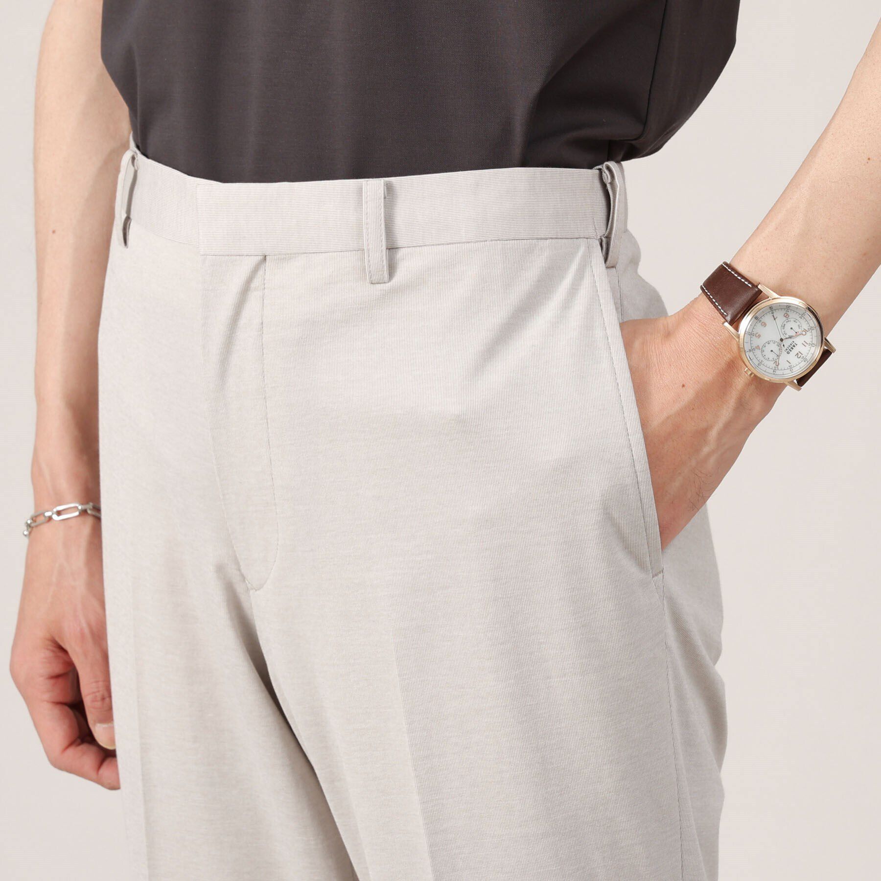 TAKEO KIKUCHI「【360&deg;ストレッチ／セットアップ対応】None Of Stress シャドーピンストライプ パンツ」|その他|