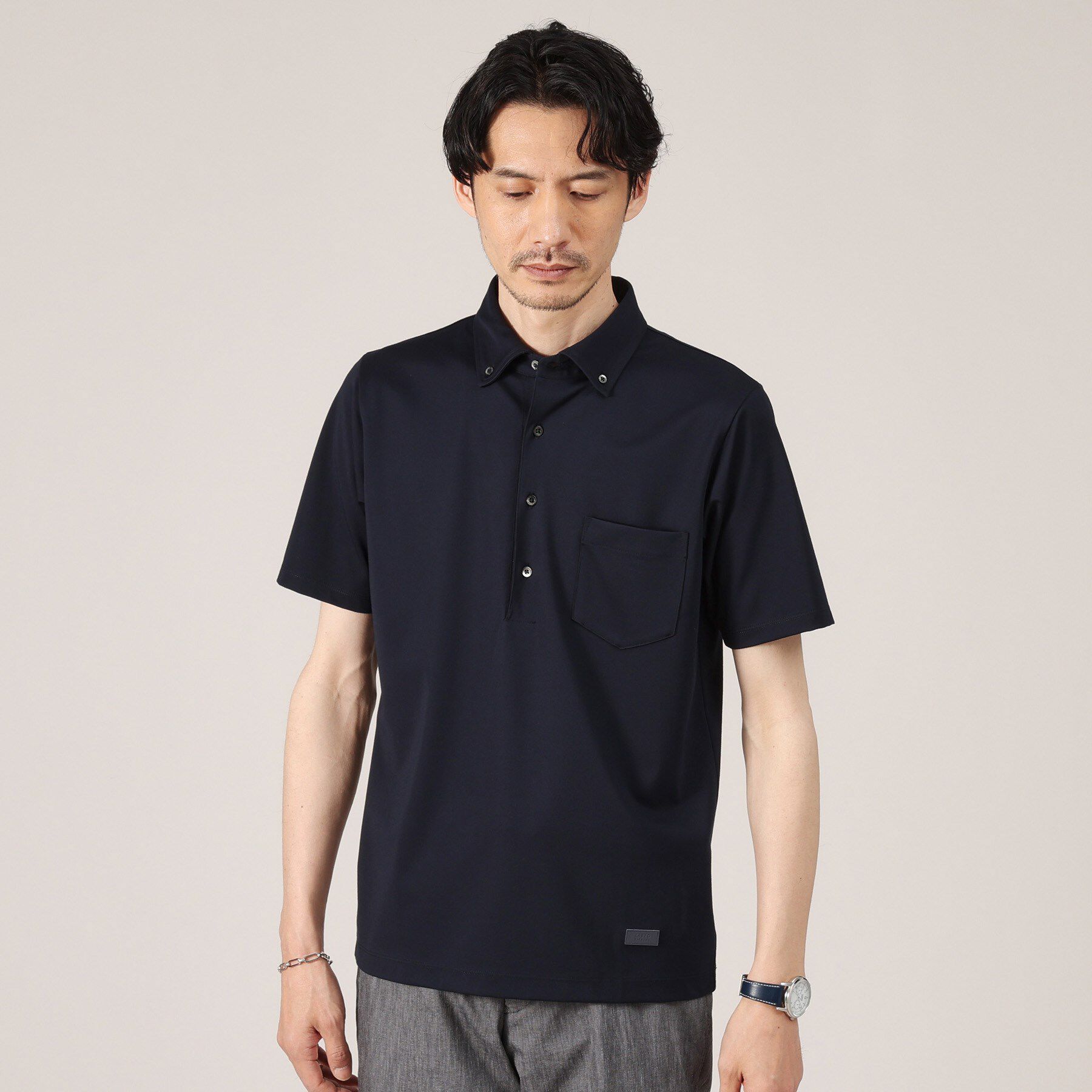 TAKEO KIKUCHI「【接触冷感/ONOFF】ビズ ポロシャツ」|ポロシャツ|