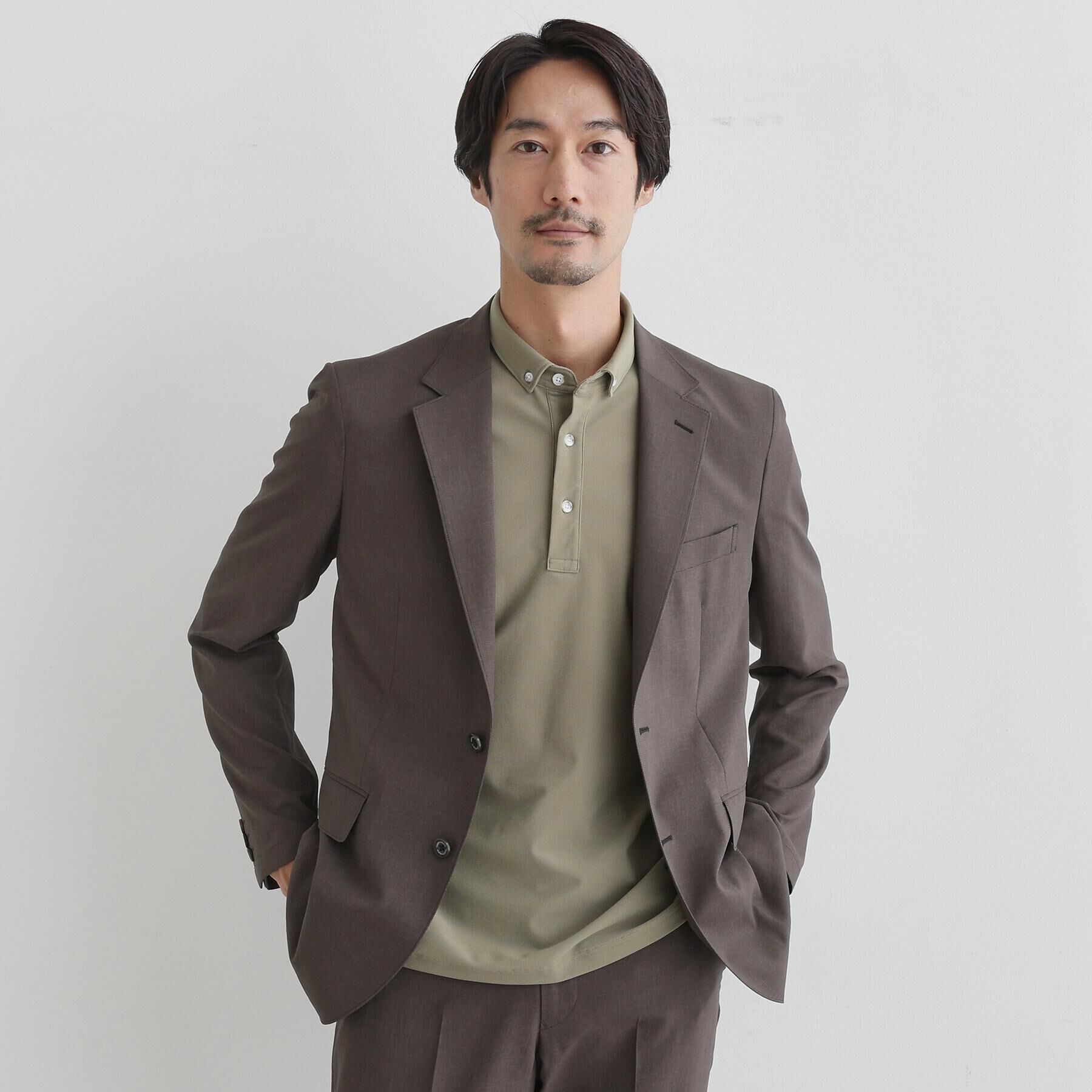 TAKEO KIKUCHI「【COOL CITY WEAR】エアートール ポロシャツ /接触冷感・通気性」|ポロシャツ|