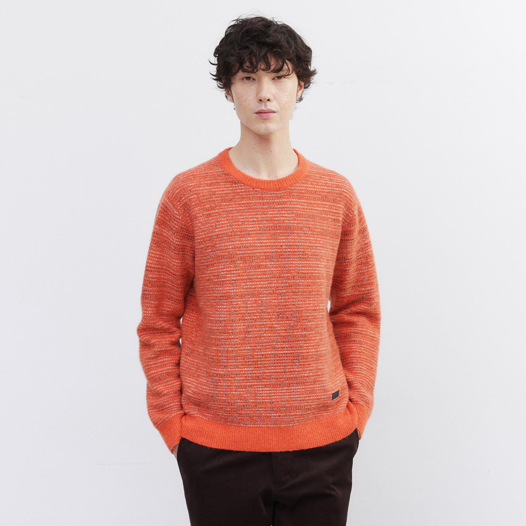 TAKEO KIKUCHI「メランジ ニットプルオーバー」|ニット・セーター|