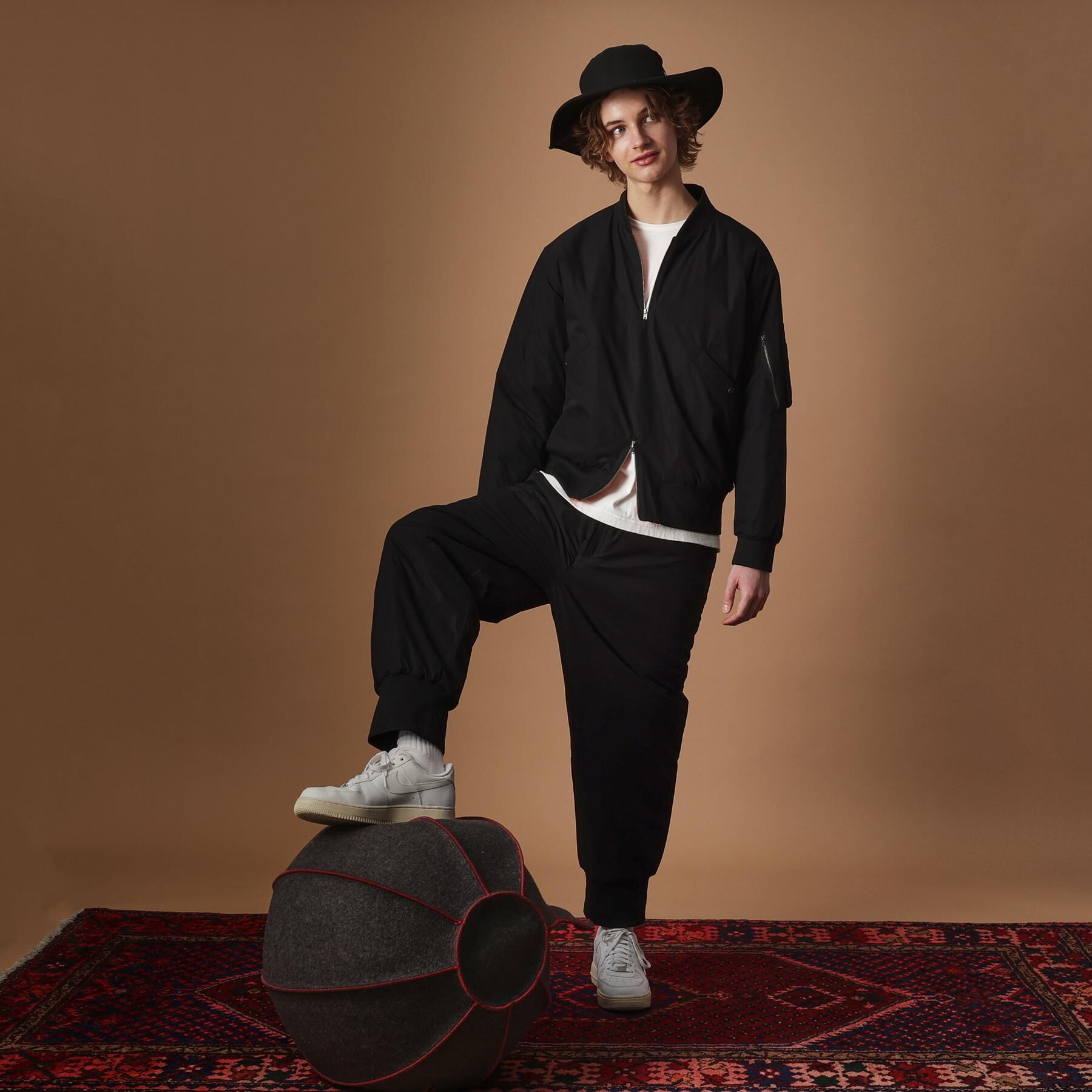 40CARATS&525「【Sサイズ～】MA－1風中わた入りプルオーバーブルゾン」|ブルゾン・スタジャン|