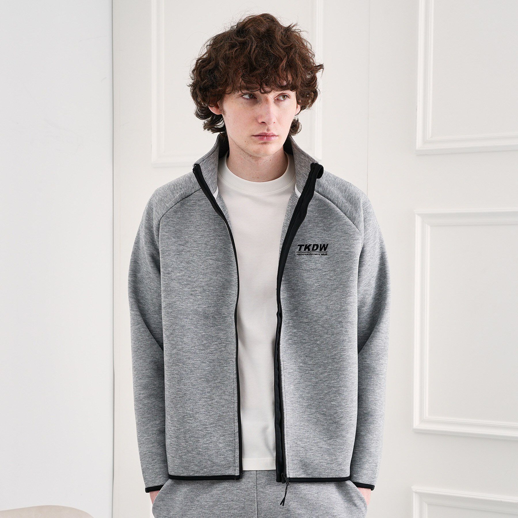 TAKEO KIKUCHI「TKDWダンボールニットブルゾン」|ブルゾン・スタジャン|