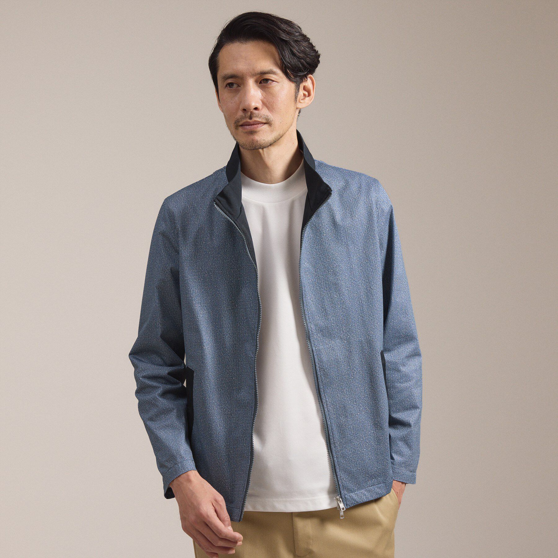 TAKEO KIKUCHI「2WAYアクティブ ライト ブルゾン」|ブルゾン・スタジャン|
