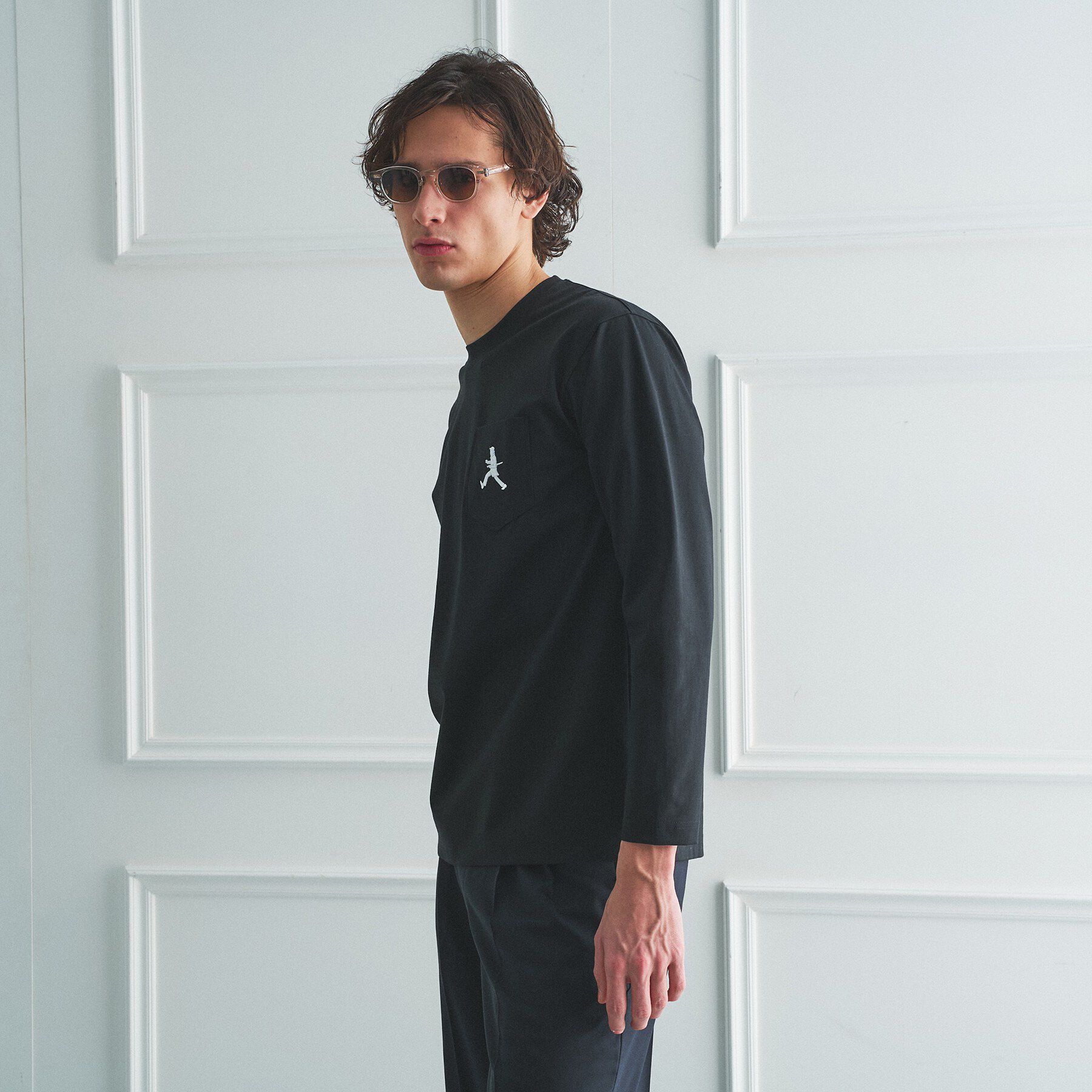 TAKEO KIKUCHI「【BOWLER HAT LABEL】クールデオドラントジャージ ボーラーハットウォーカー ポケットT」|Tシャツ・カットソー|