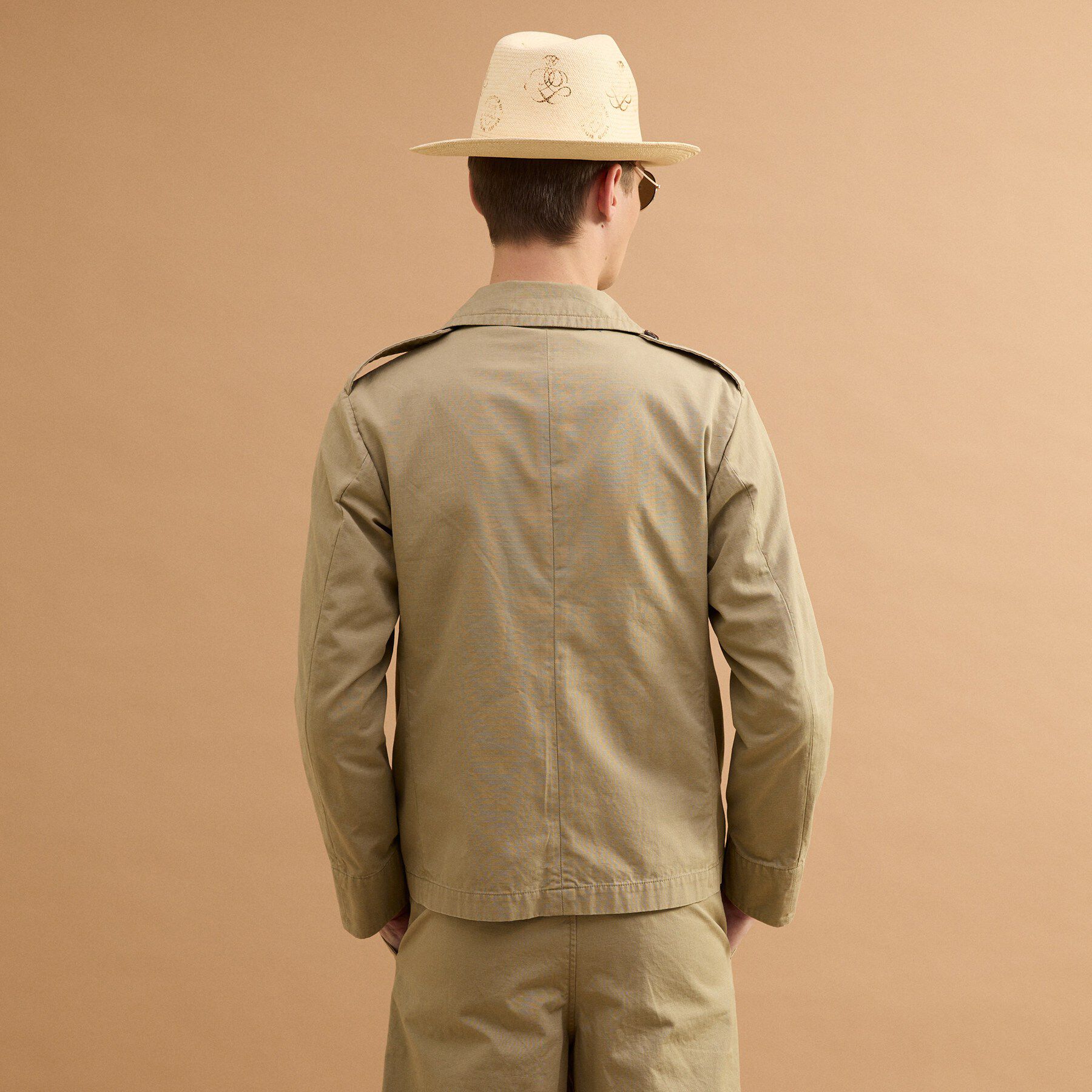 40CARATS&525「ミリタリークロスPコート」|ブルゾン・スタジャン|