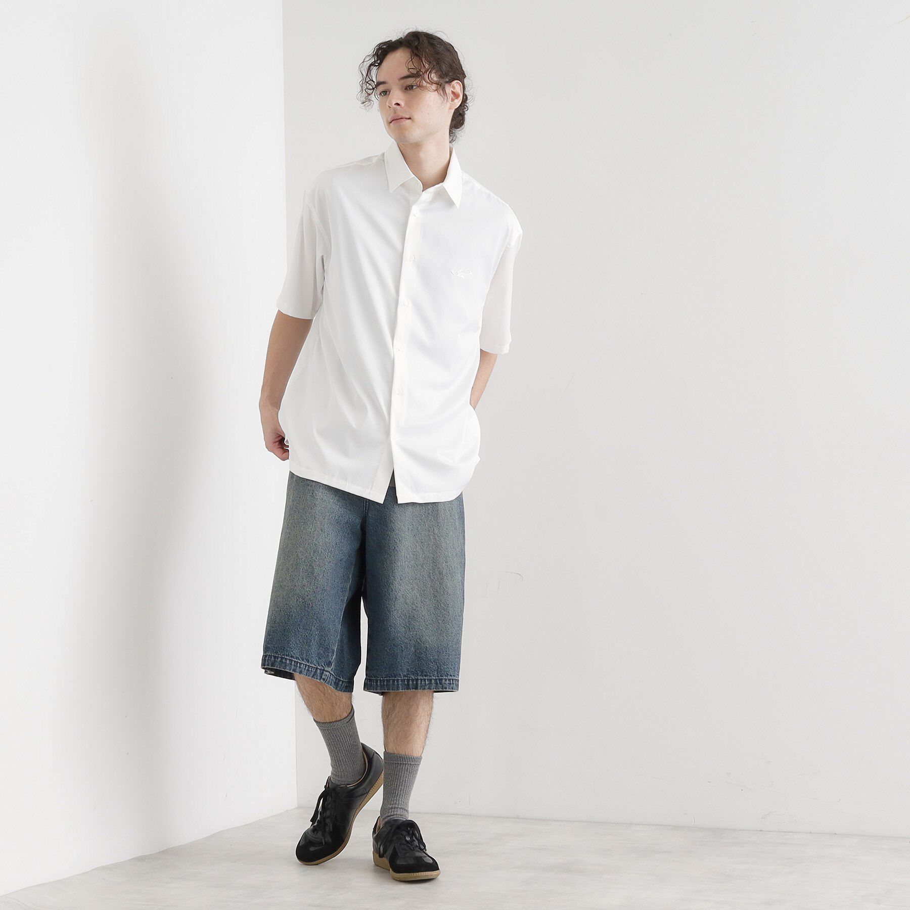 tk.TAKEO KIKUCHI「メタルプリントシャツ」|シャツ・ブラウス|