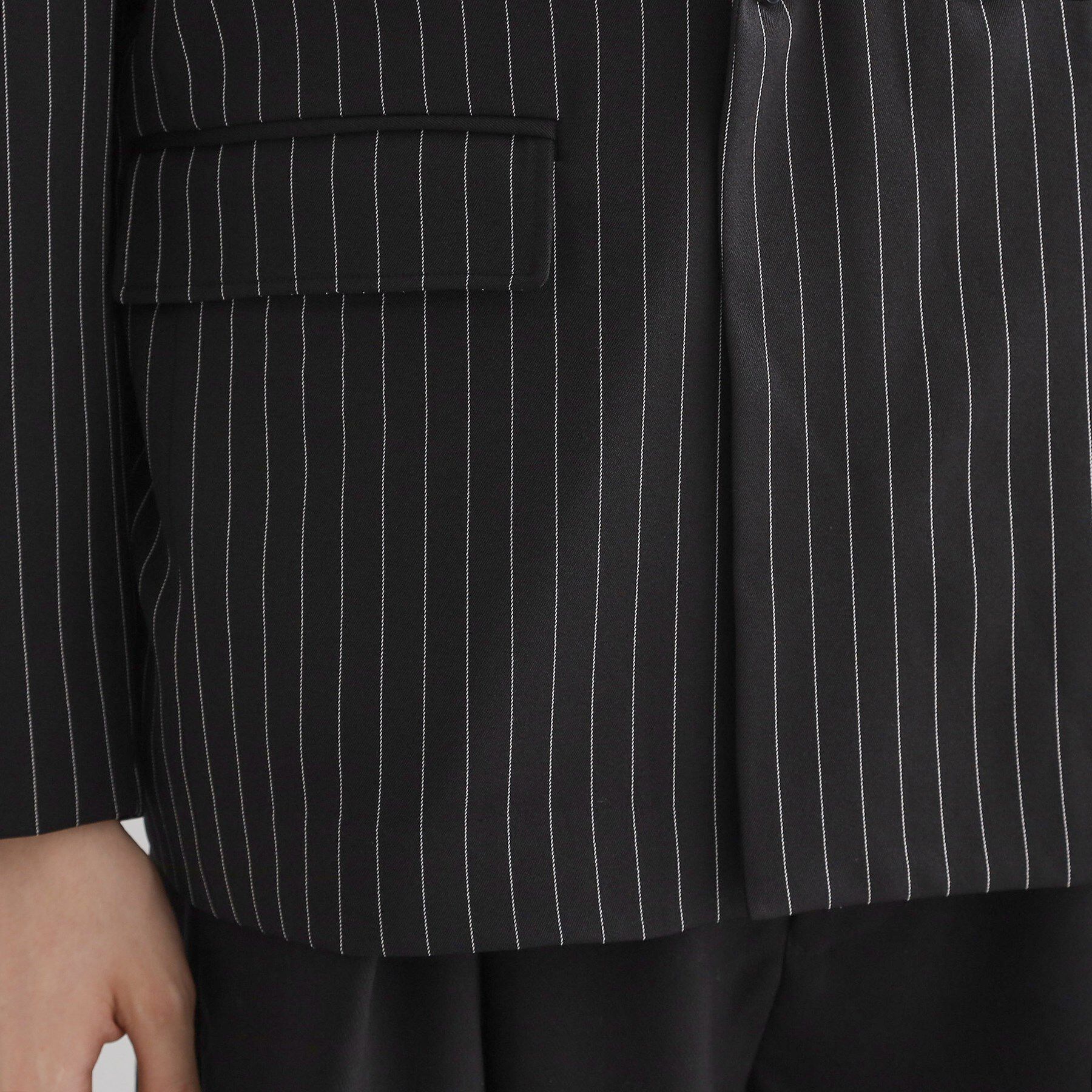 tk.TAKEO KIKUCHI「【セットアップ対応】ピンストライプルーズジャケット」|テーラードジャケット|