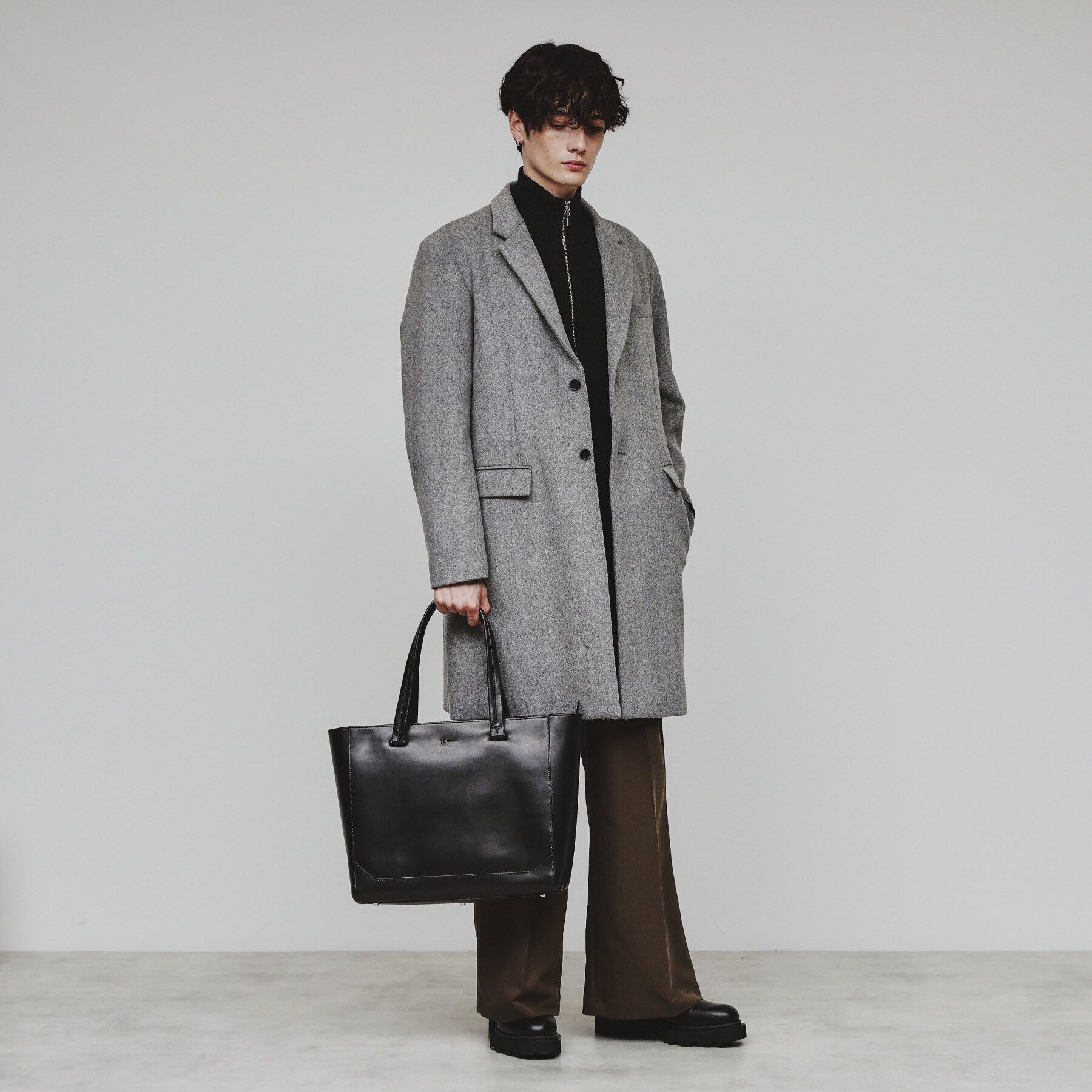 tk.TAKEO KIKUCHI「Refined Leather トートバッグ」|トートバッグ|